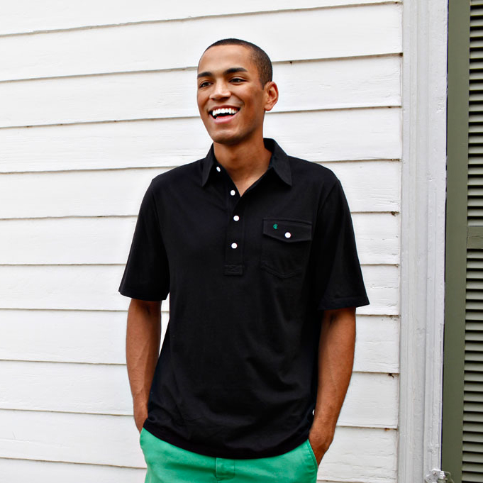 Criquet Players Shirt Black Tees Huckberry