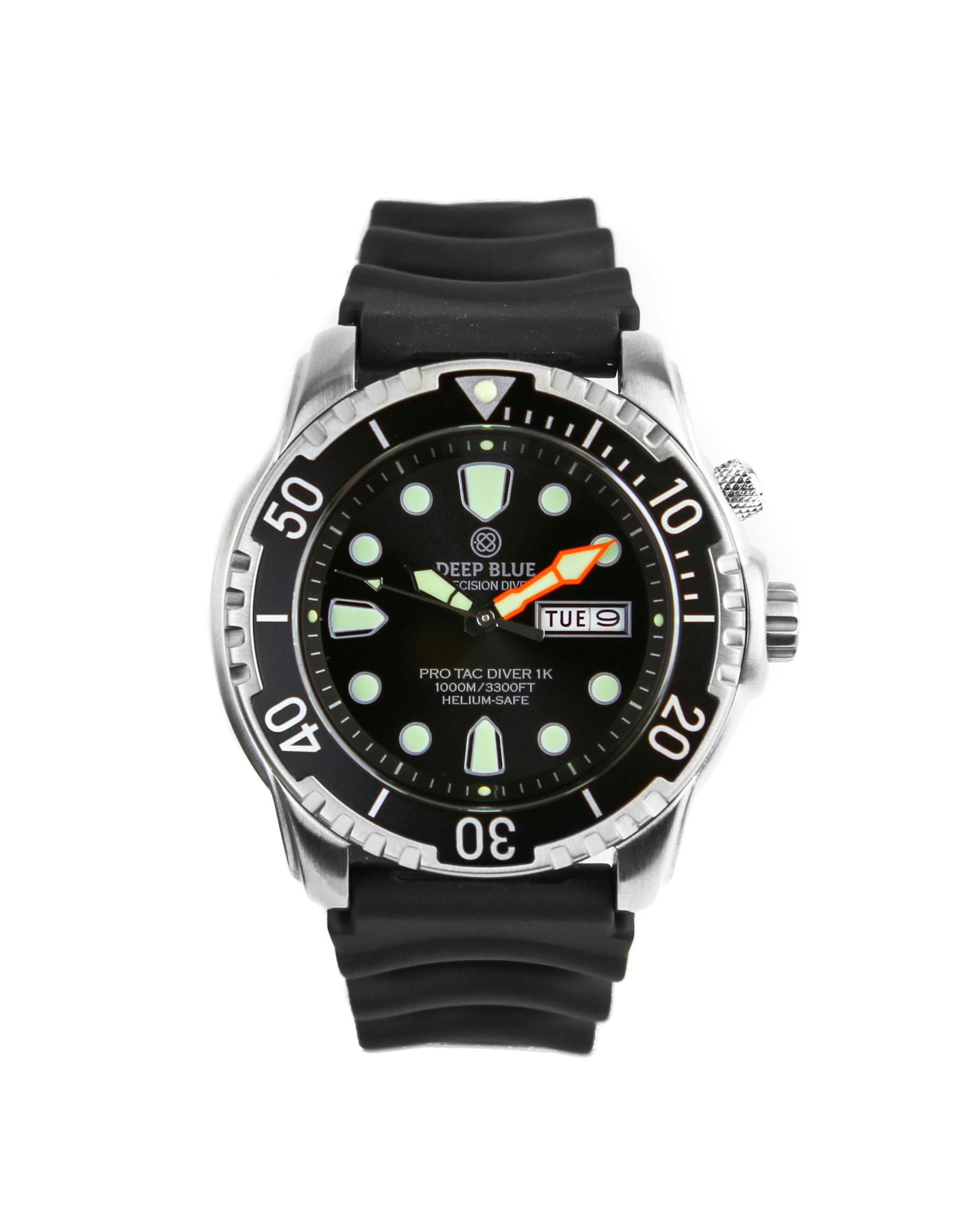 Blue Dial Deep Blue Protac 1000m Automatic Watch Automatic Watch