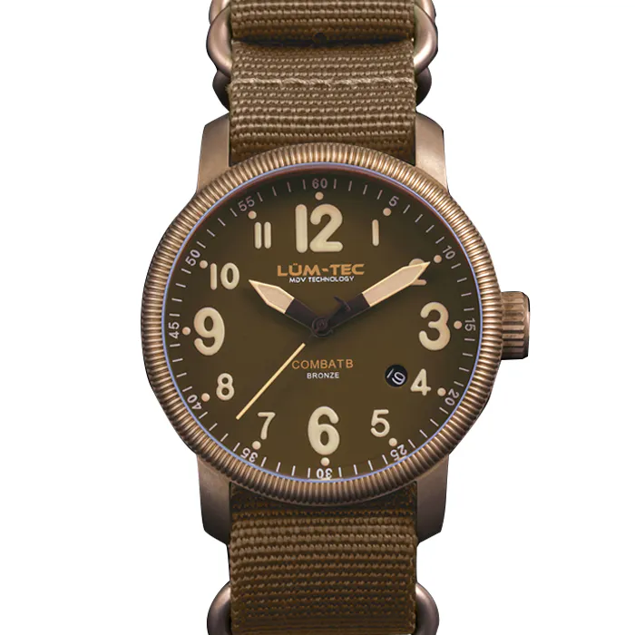 Lum-Tec Combat B31 Bronze Automatic - CuSn8 Bronze / brown