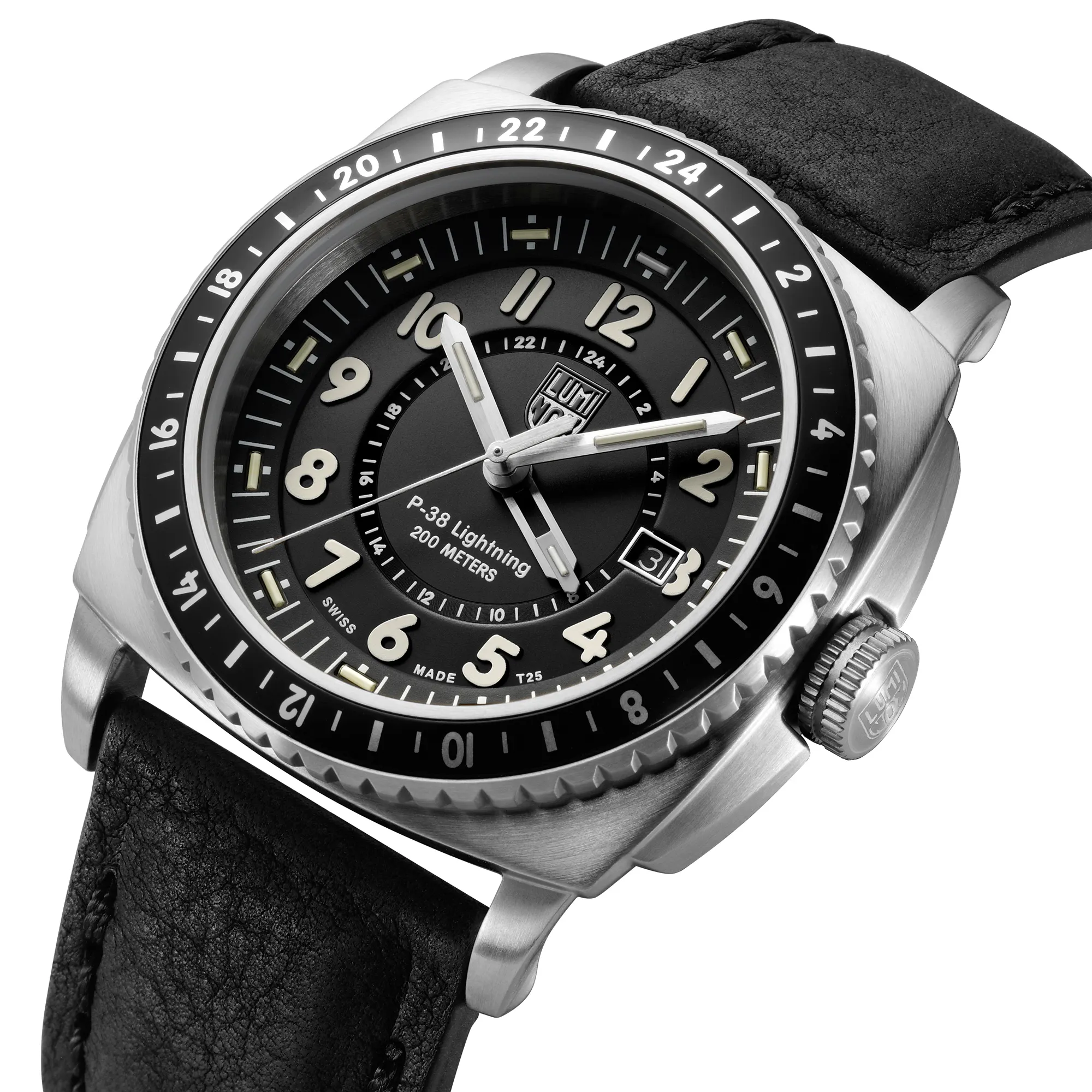 Luminox P-38 Lightning GMT - Black Strap | undefined | Huckberry