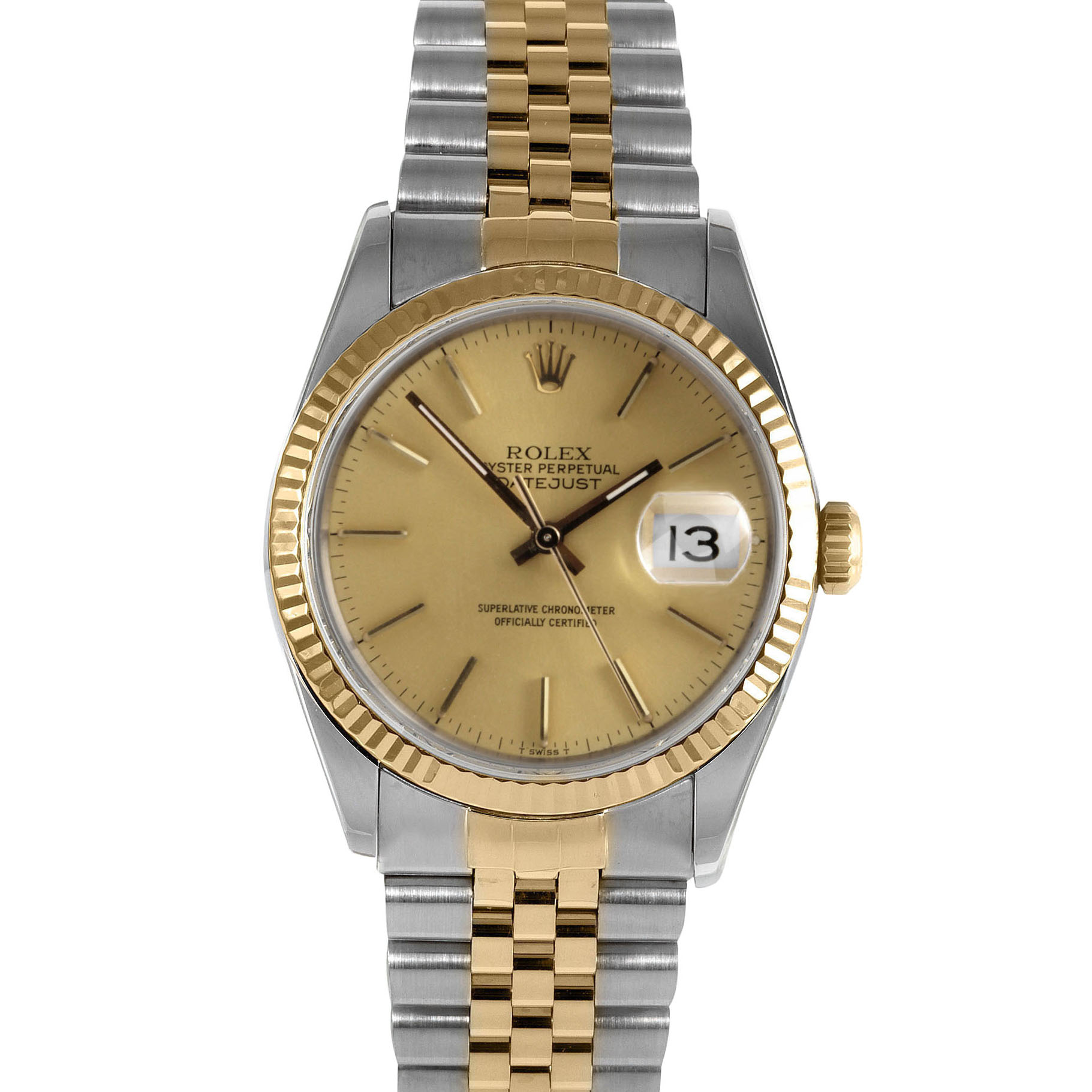 Vintage Rolex Datejust 16013 - Champagne | undefined | Huckberry