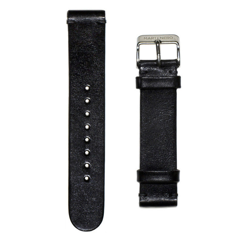 Martenero Leather Watch Strap - Black | undefined | Huckberry