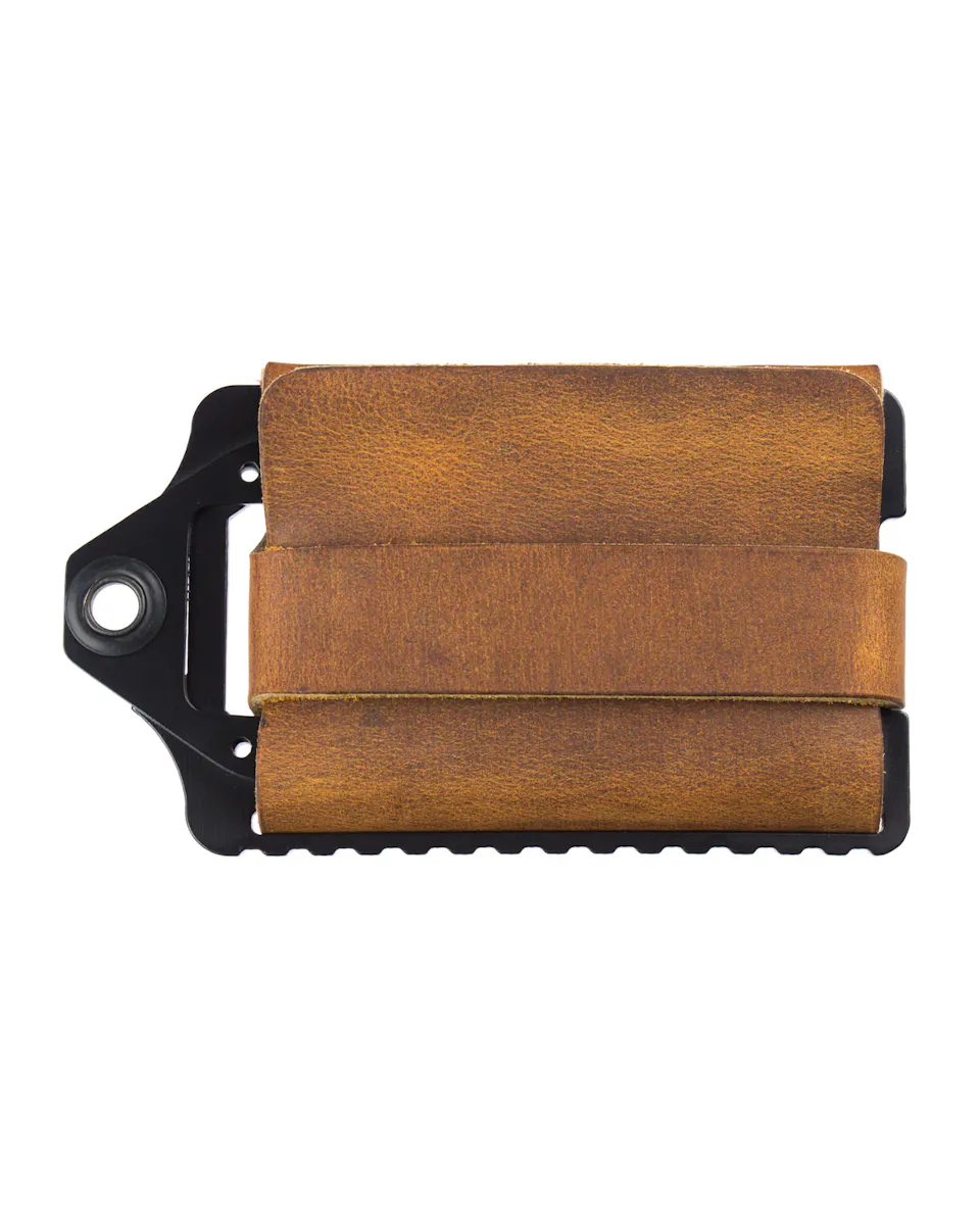 trayvax element tobacco brown Wallet in bottle opener Trayvax Element Wallet - Tobacco