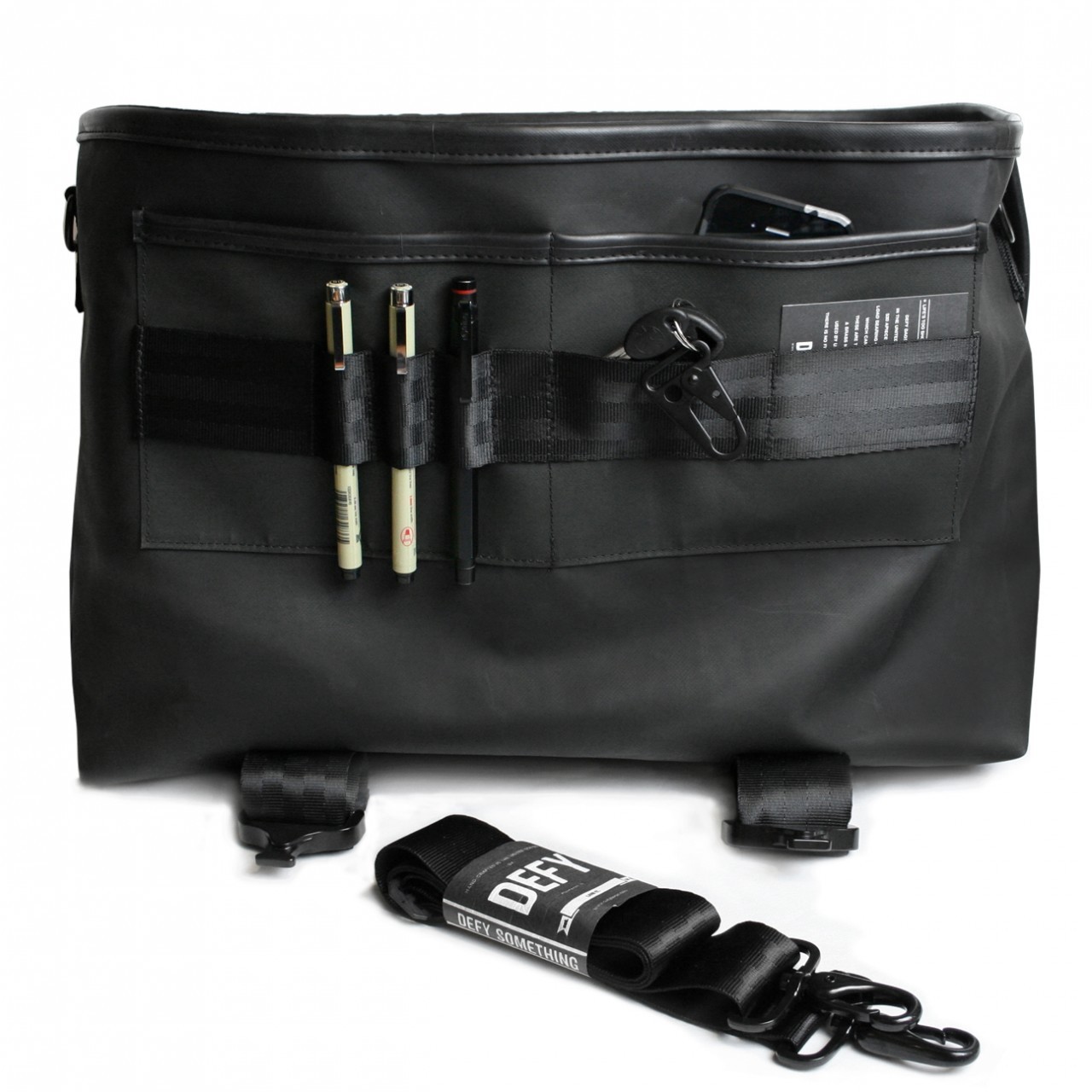 Terumaeさん専用　DEFY BAGS デフィーバッグス Recon Recon Mini Messenger Bag | Horween Black Austin Calf Leather