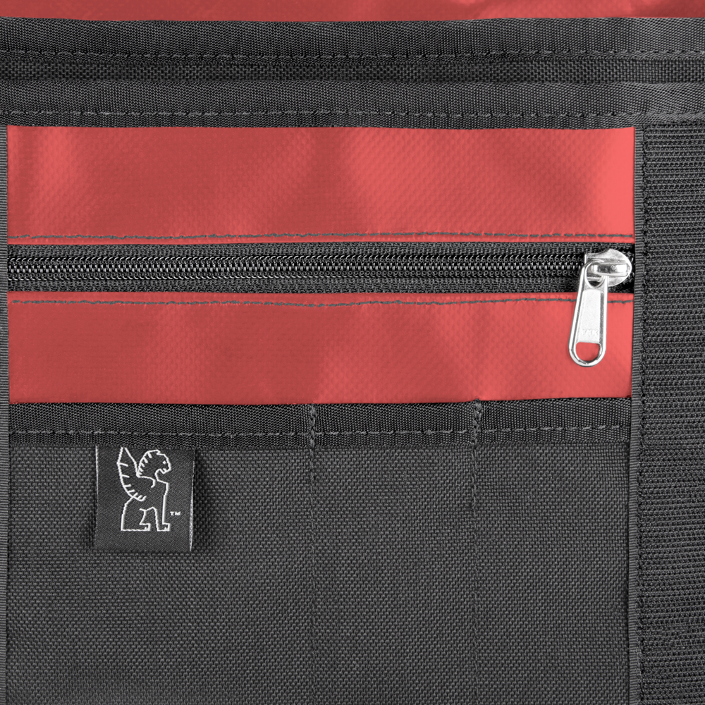 Chrome Industries Classic Messenger Bag - Black/Red