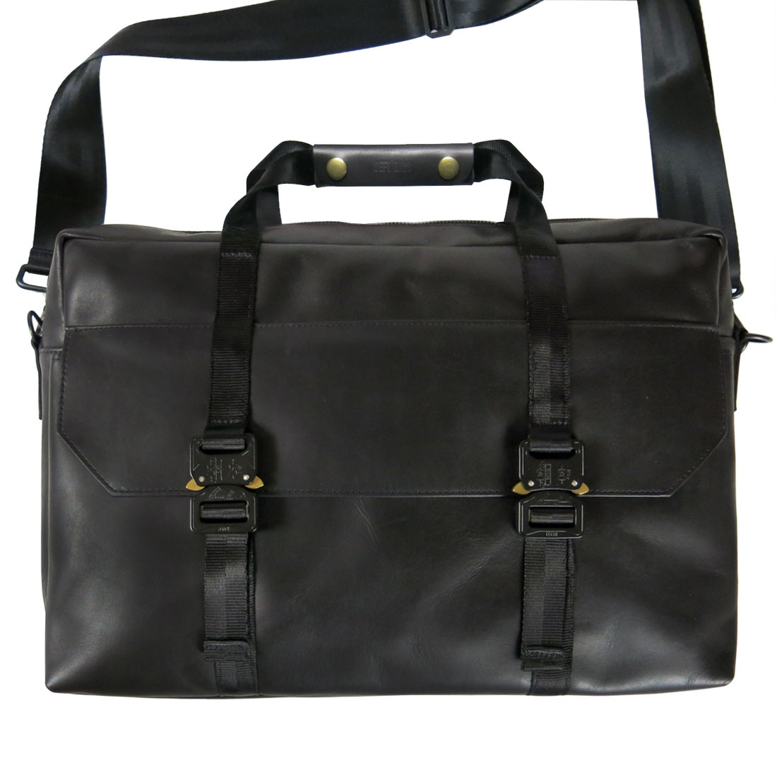 Defy Bags Defender Workcase - Leather - Black Horween Leather 