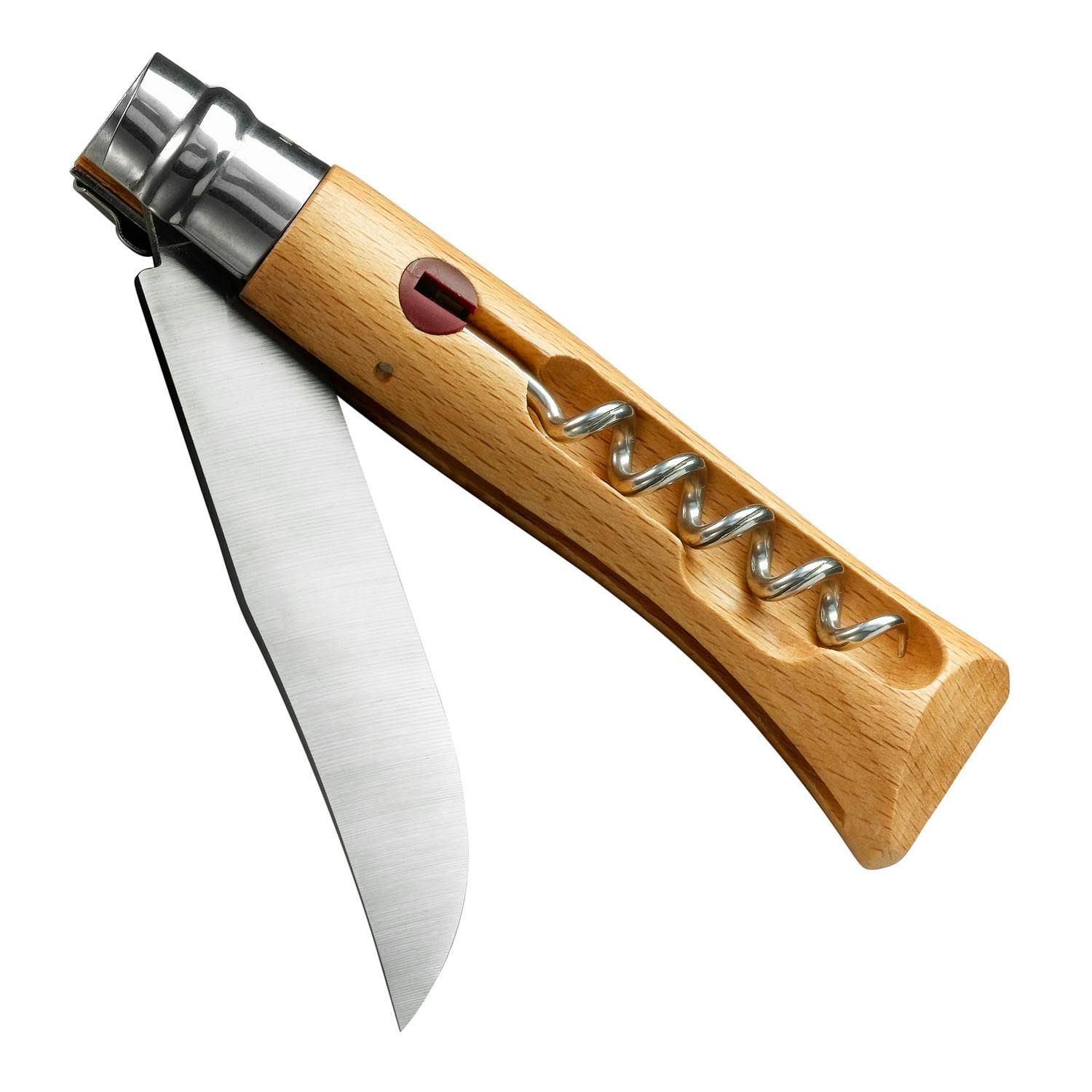 Opinel No. 10 Corkscrew folding knife