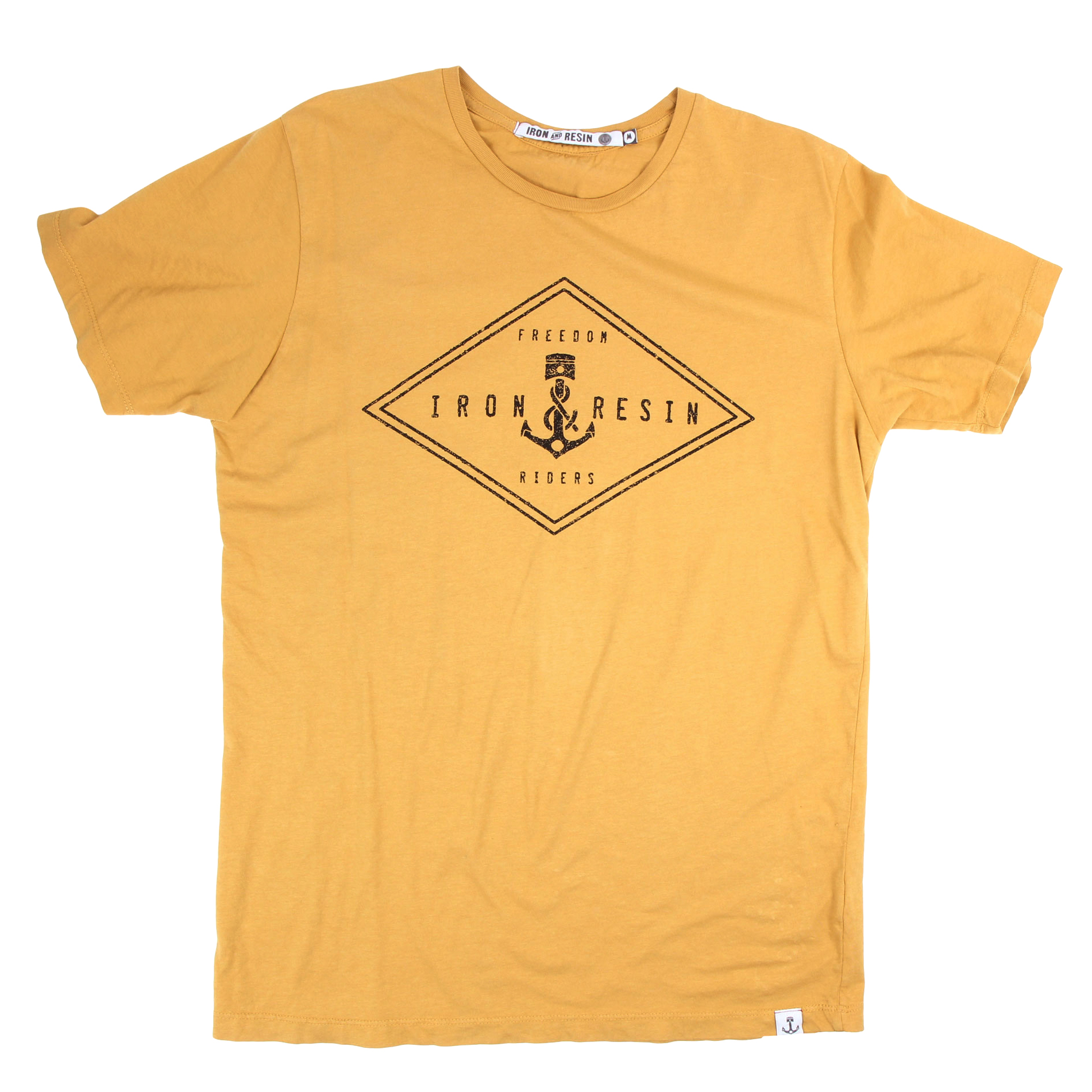 Iron and Resin double diamond tee gold Tees Huckberry
