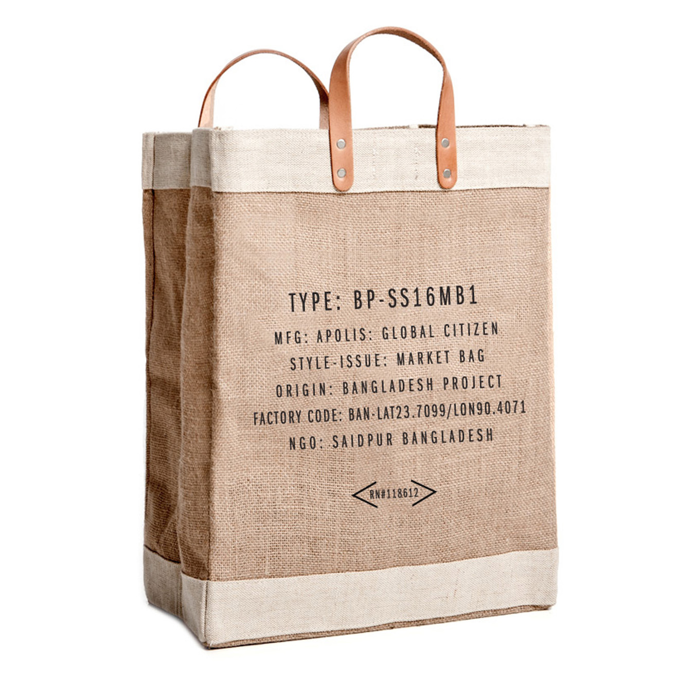 バッグ APOLIS Philanthropist Tote Market Bags