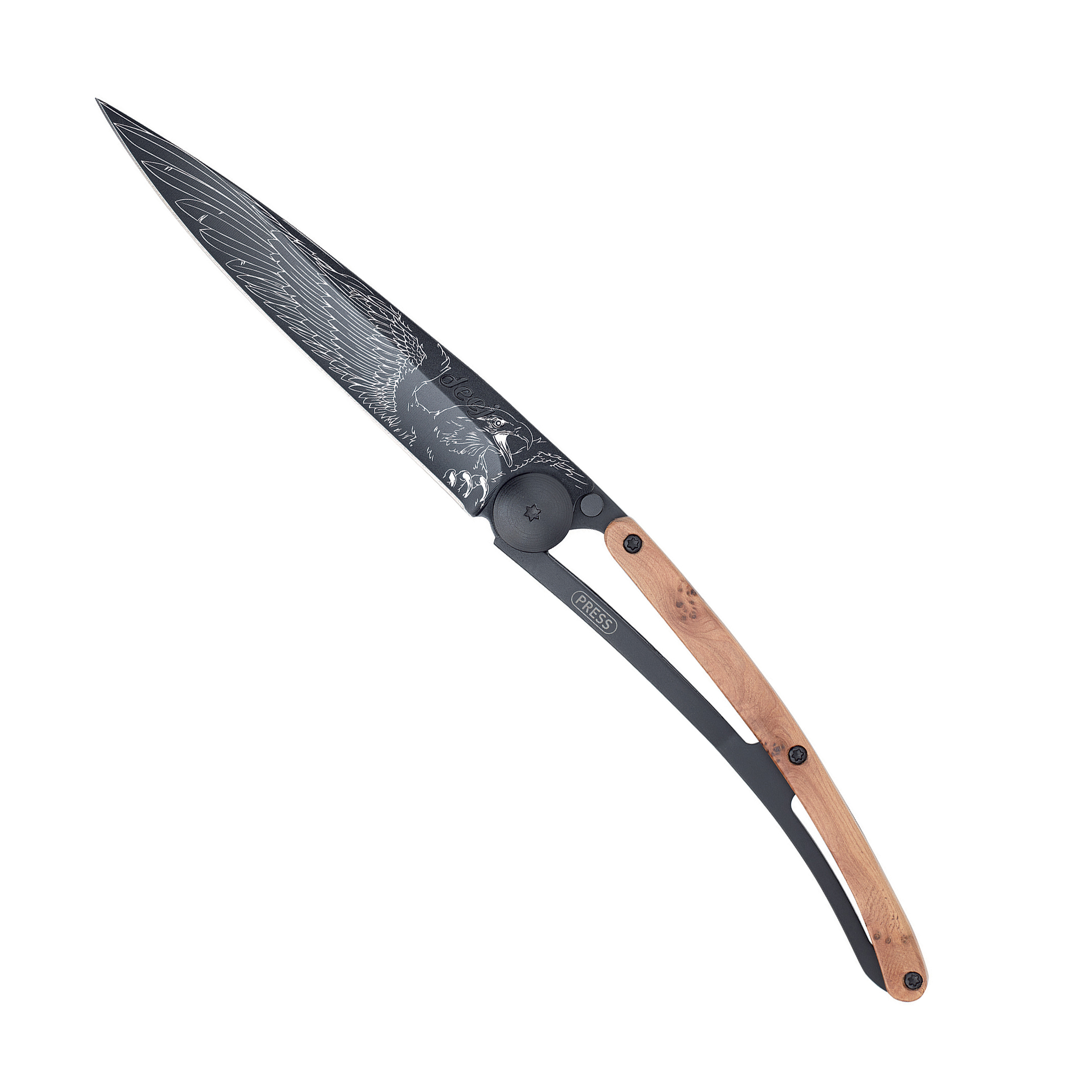 Deejo Black Eagle 37g Knife Huckberry