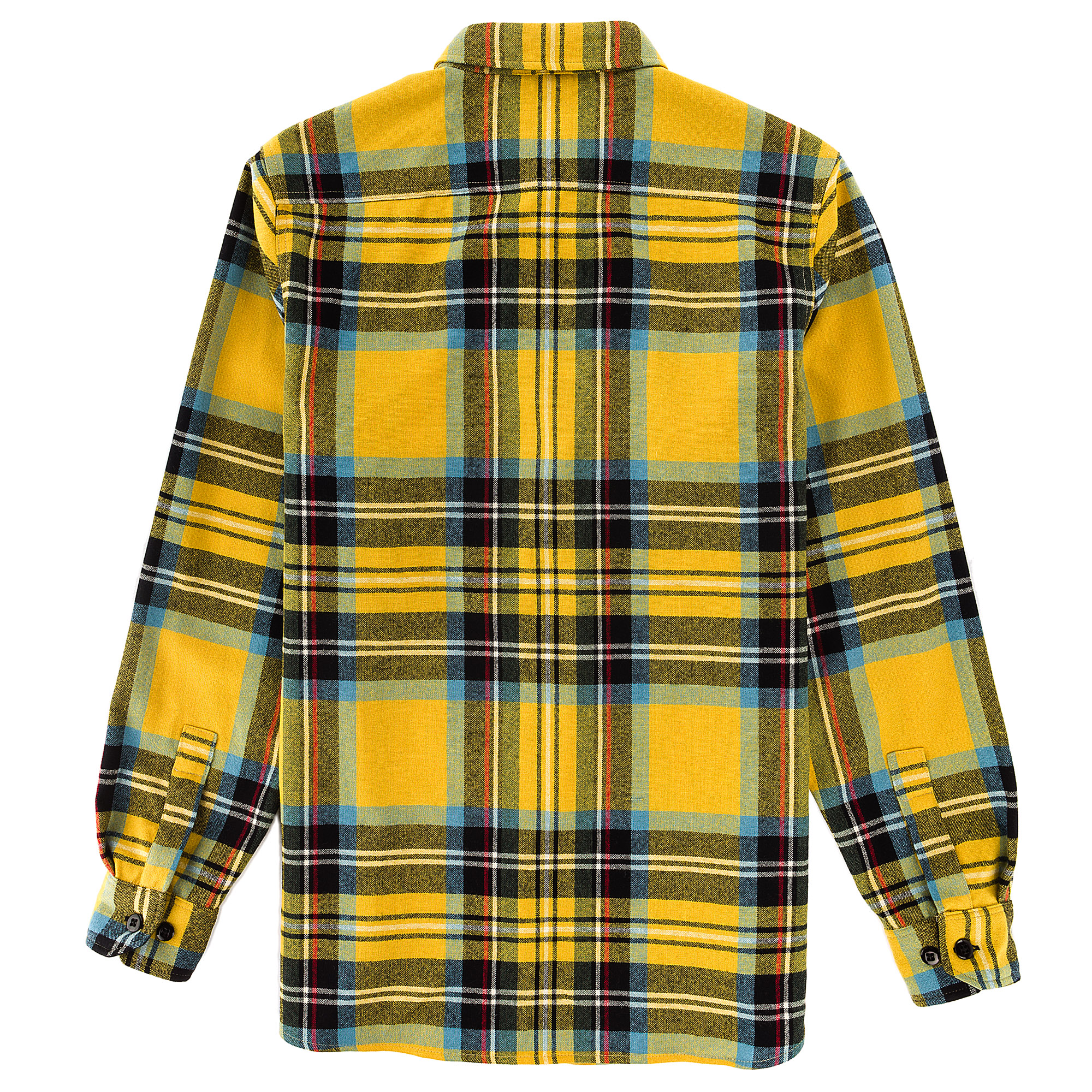Woolrich x Huckberry Wool Overshirt - Yellow Plaid