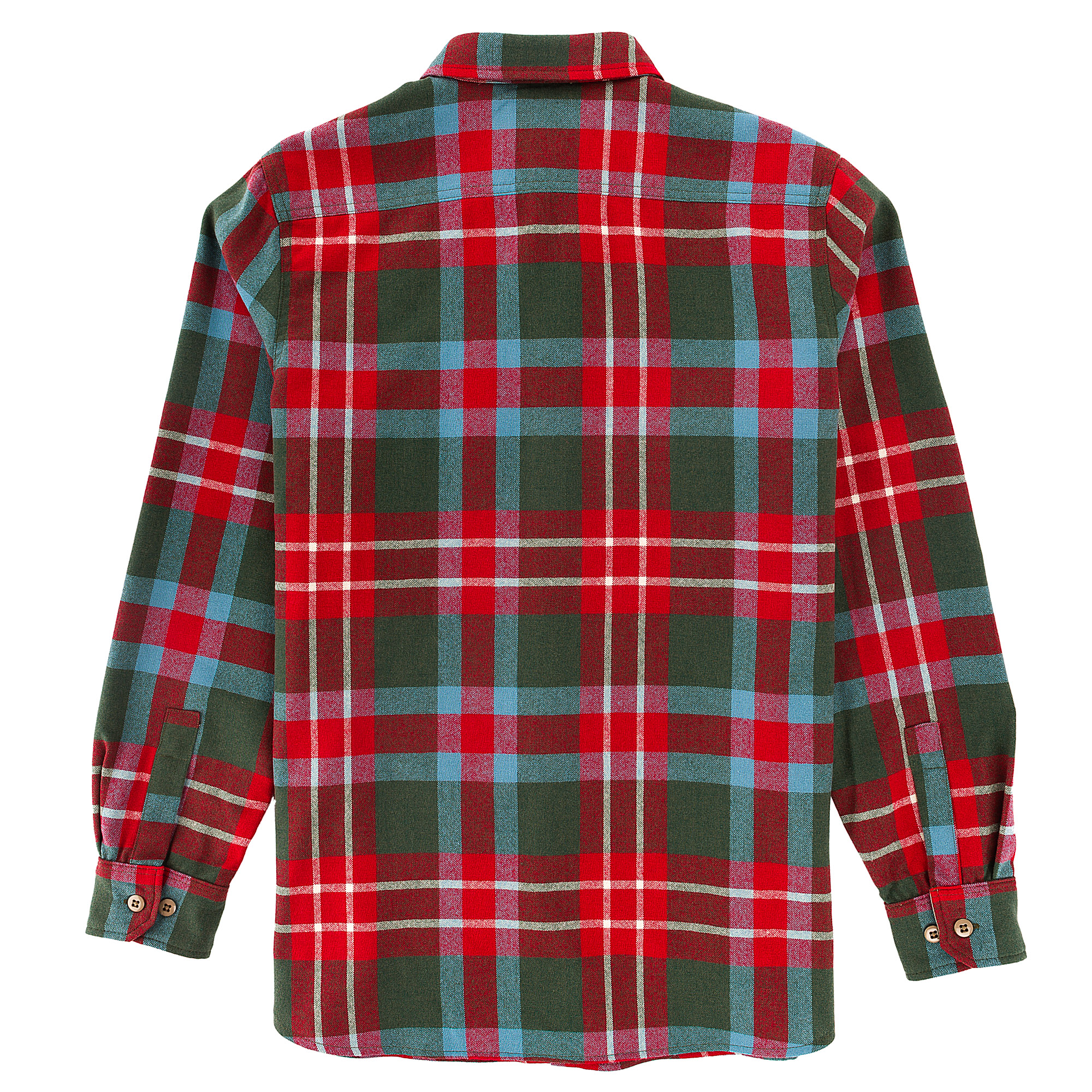 Woolrich x Huckberry Wool Overshirt - Red Plaid | undefined
