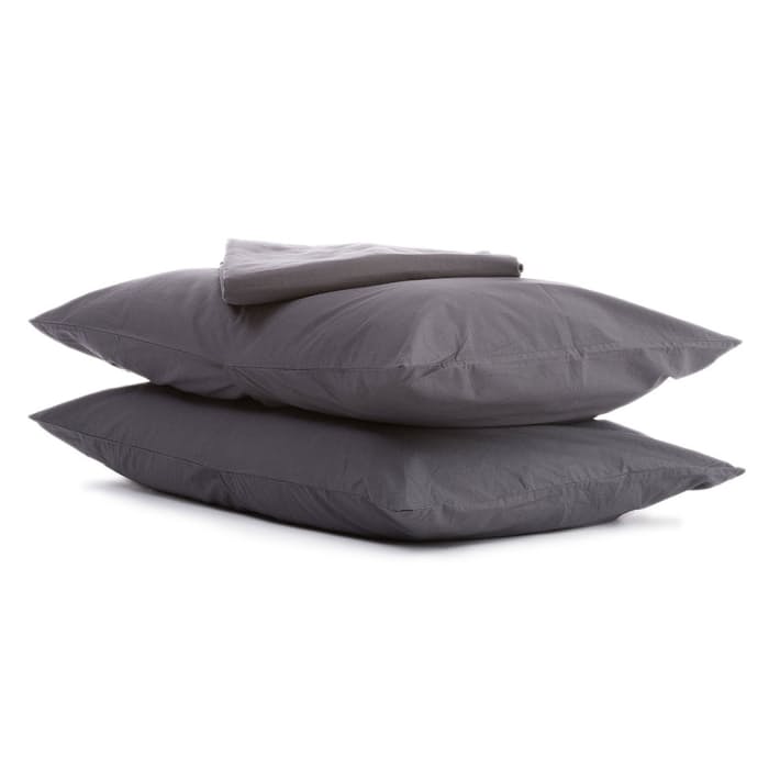 Parachute Percale Sheet Set- Queen - Slate | Huckberry