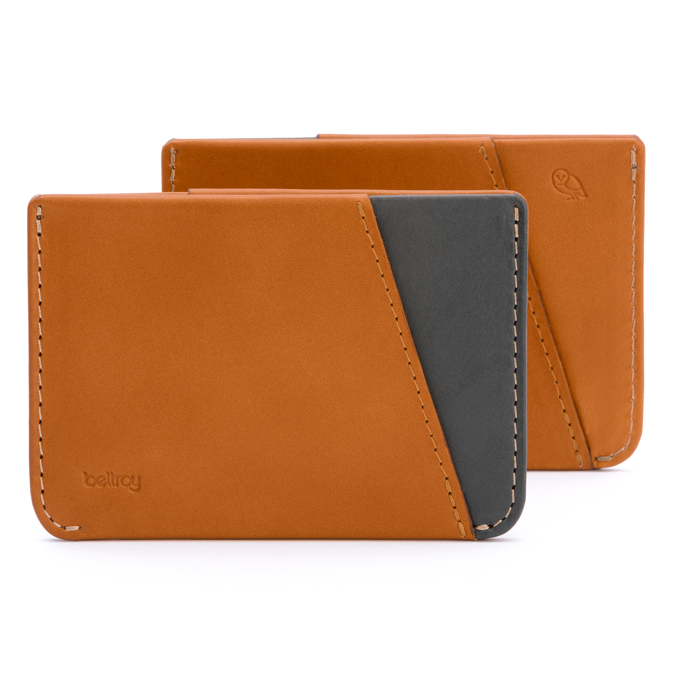 Bellroy Micro Sleeve Caramel Minimalist Wallets Huckberry