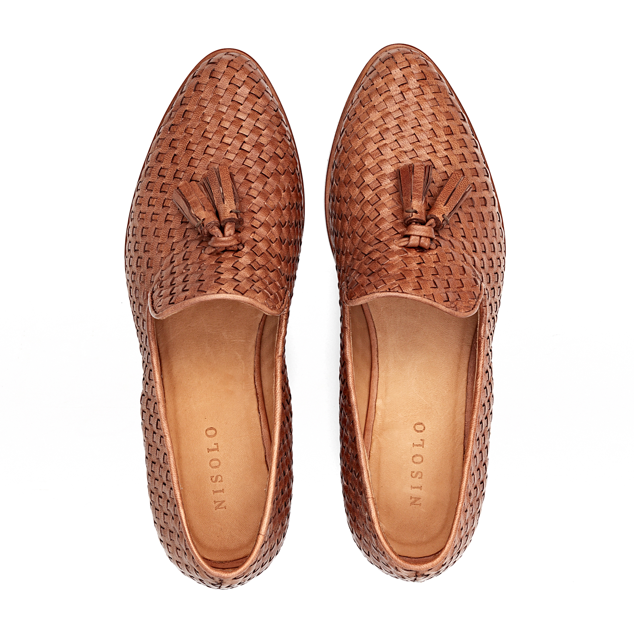 woven loafers womens