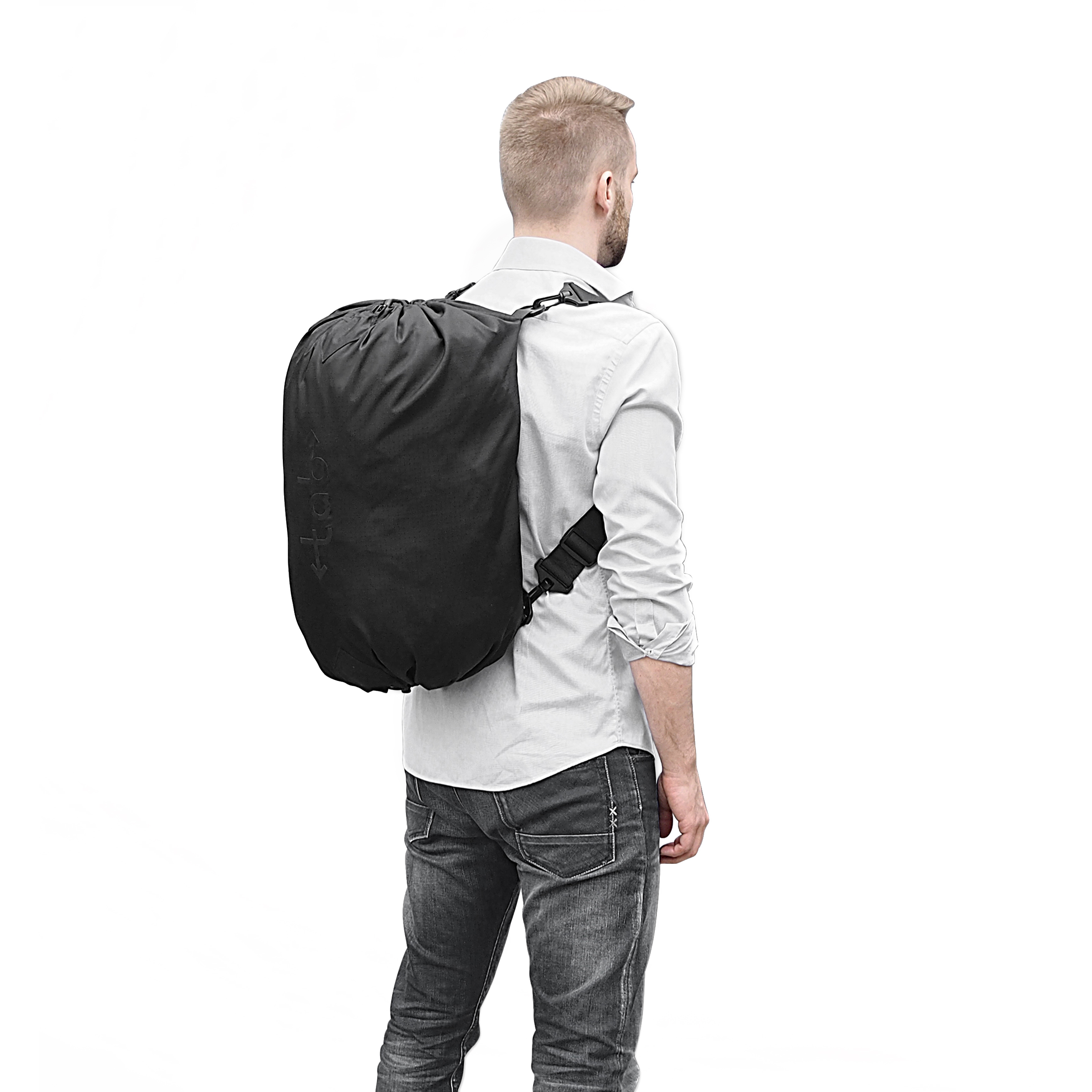 Piorama The Adjustable Bag - Black | undefined | Huckberry