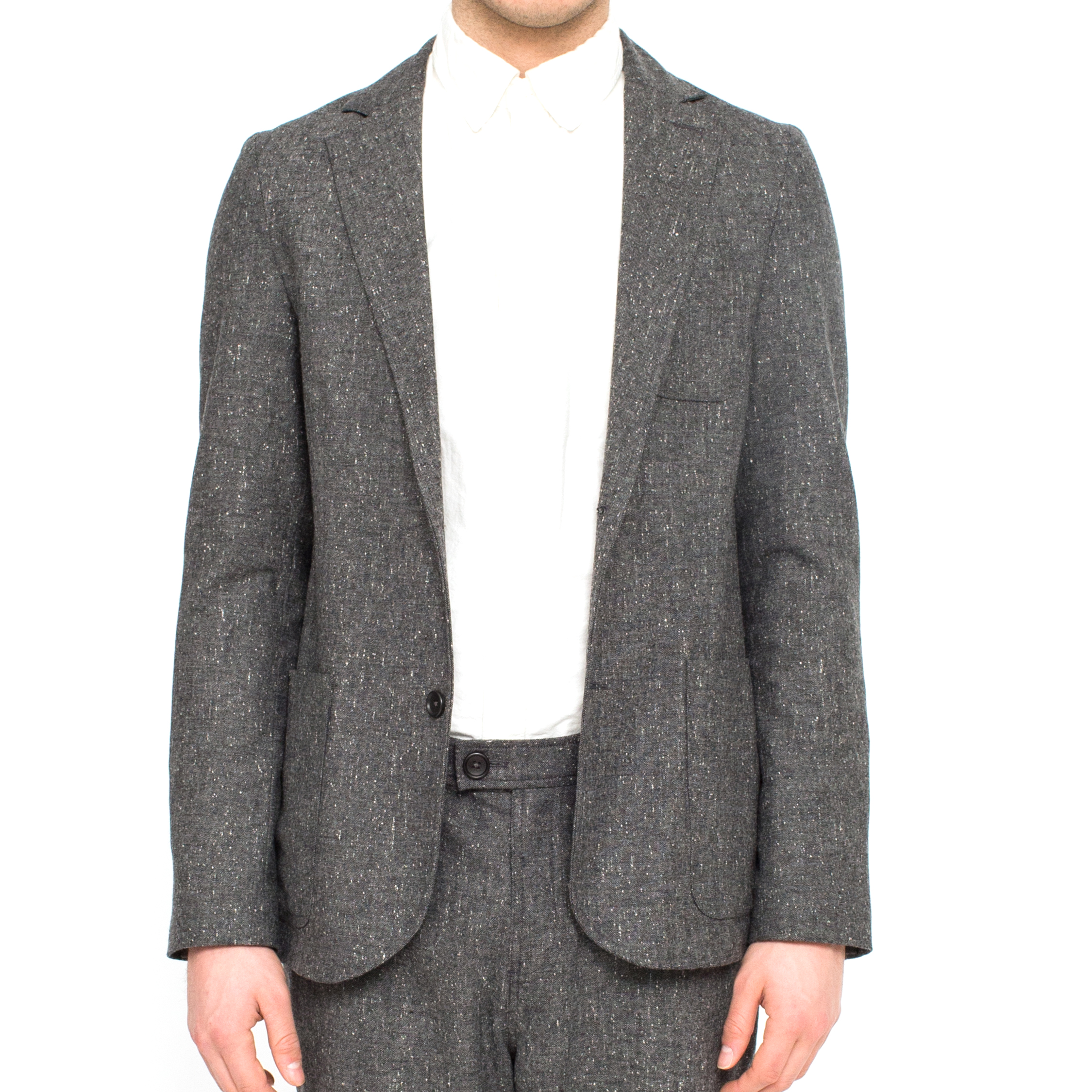Corridor Tropical Wool Blazer - Grey | undefined | Huckberry