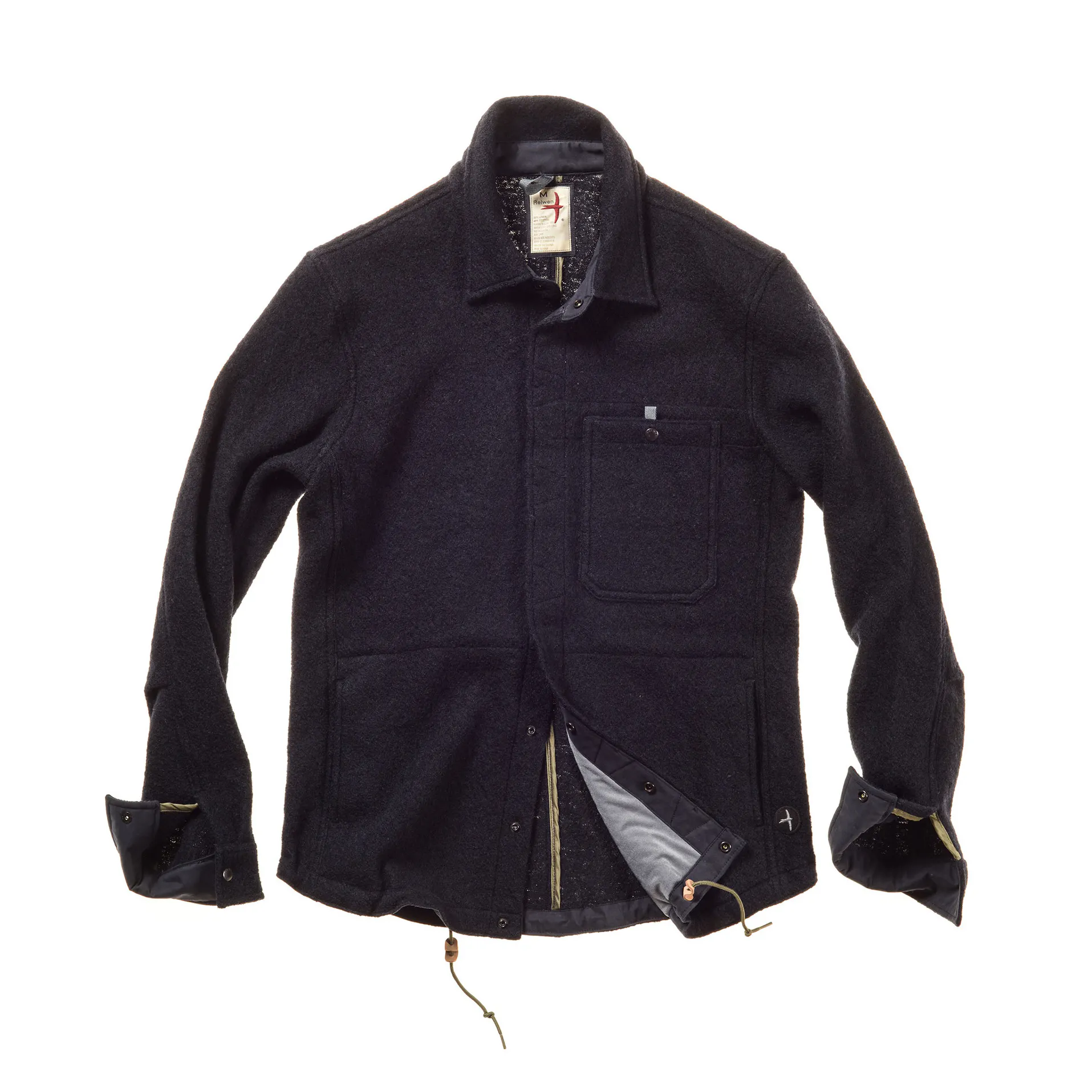 ジャケット・アウター RIPVANWINKLE Overlock Wool Jacket RIPVANWINKLE Overlock Wool Jacket RIPVANWINKLE Overlock Wool