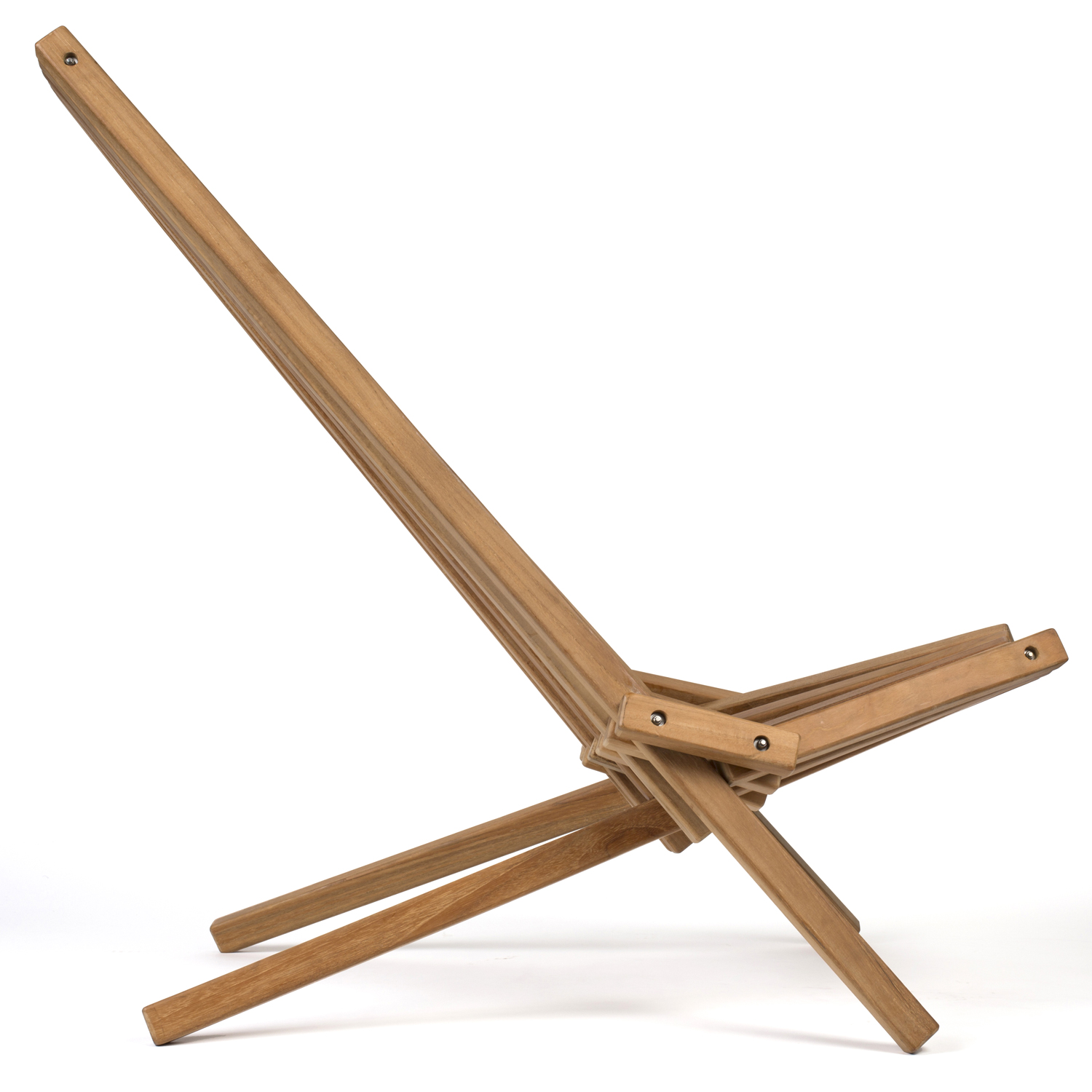 Industry of All Nations Panamericana Lounger - Teak
