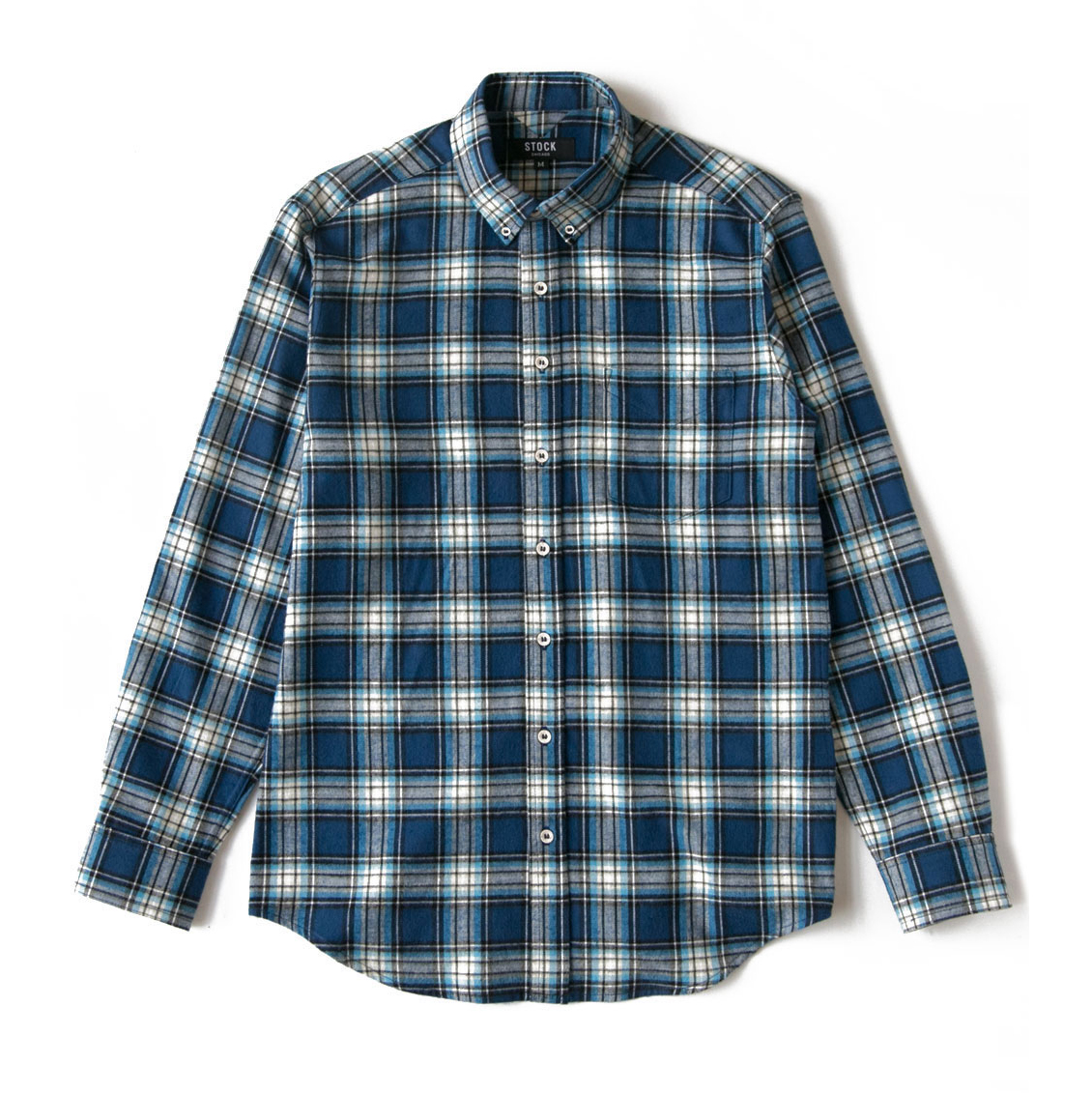 Stock Mfg Co. Clark Plaid Flannel - Blue Multi | undefined