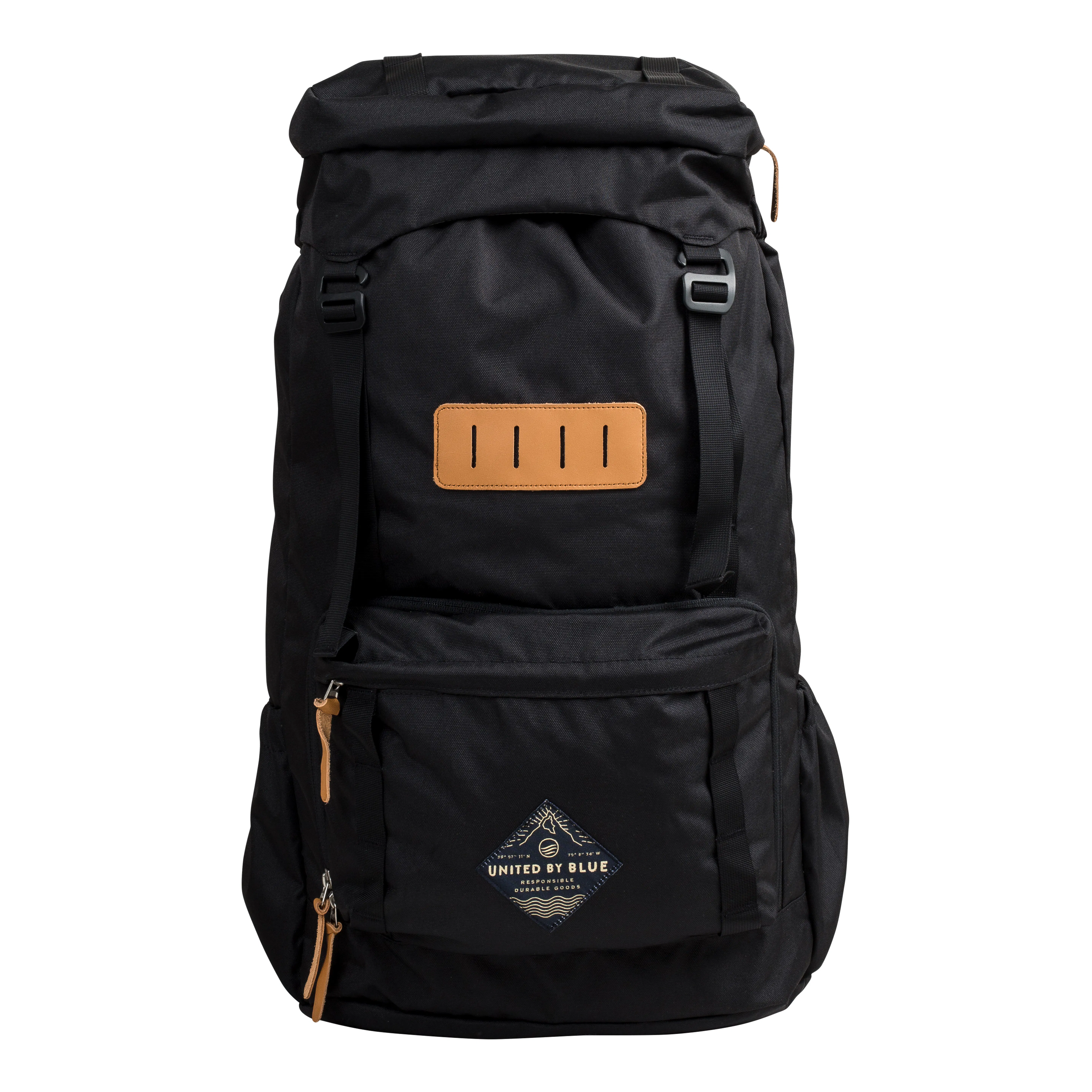 United By Blue 45L Range Daypack - Black | undefined | Huckberry