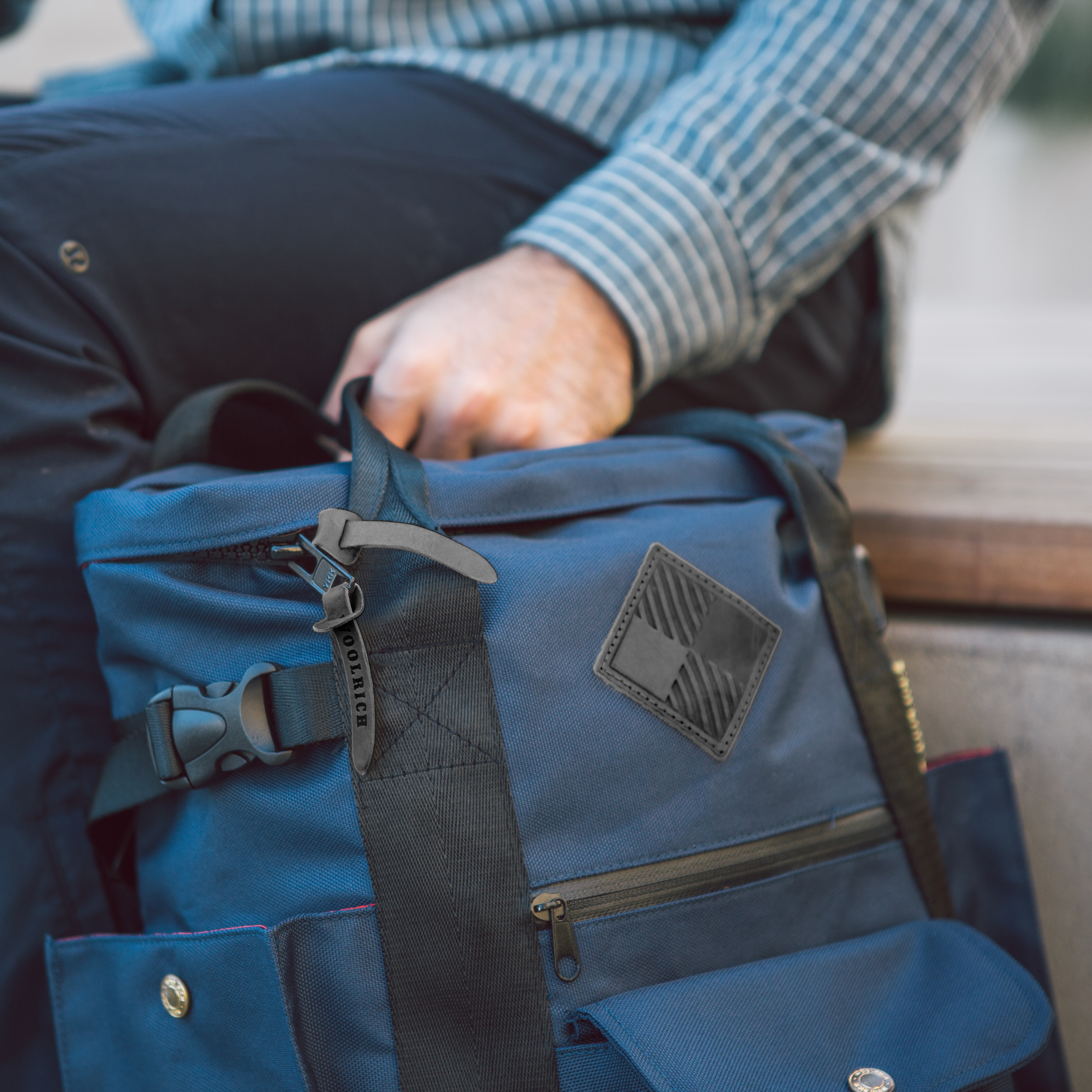 Woolrich Woolrich x The Hill-Side - Backpack - Navy