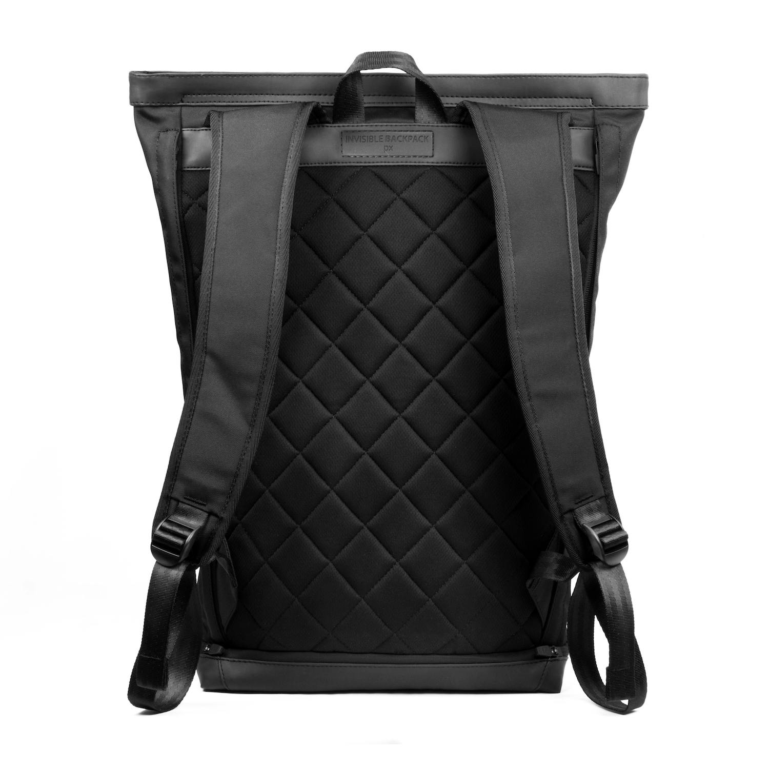 Sac à dépêches Hermès Backpack HAC Black Lambskin ref.558328 - Joli Closet
