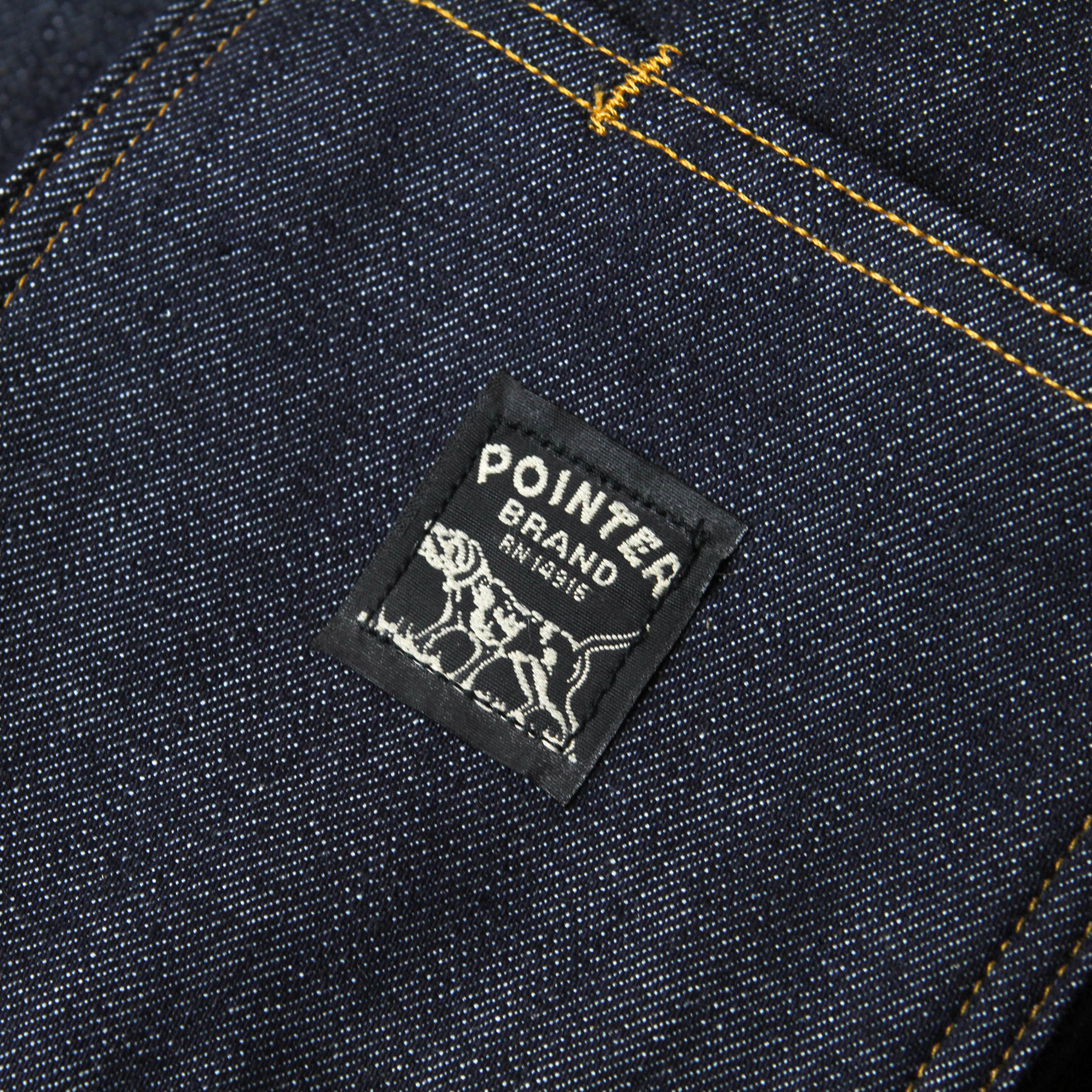 Pointer Brand Selvedge Denim Chore Coat - Indigo Denim | undefined