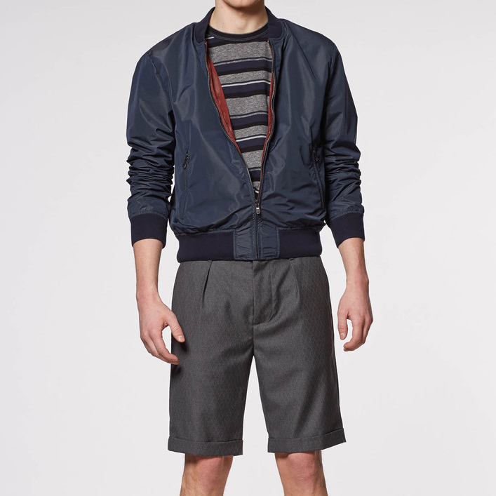 Todd Snyder x Champion Reversible Jacket - Navy/Maroon