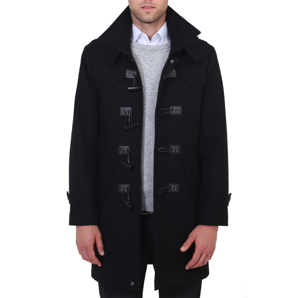 COVERNAT ■ Wool duffel coat Covernat Unisex Wool Duffle Coat Charcoal | Coats for Women