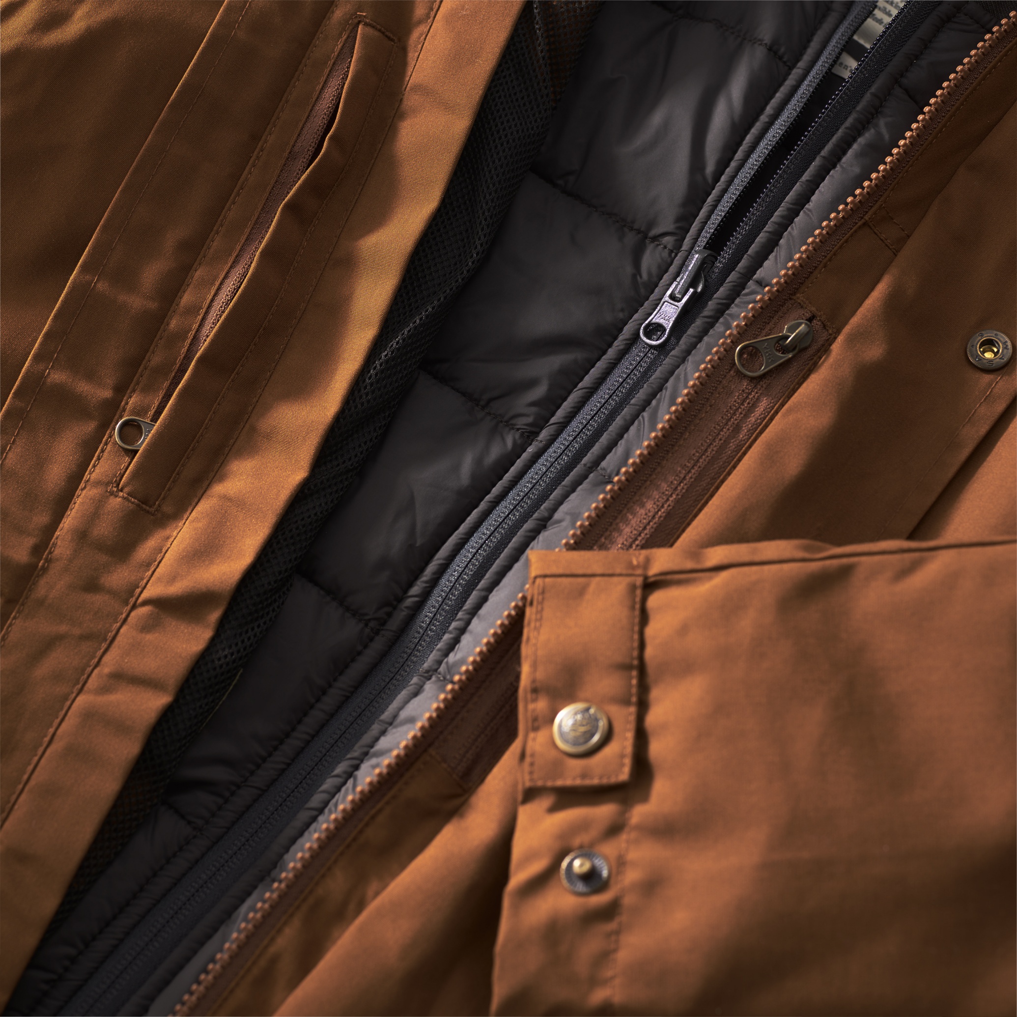 Fjallraven Ovik 3-in-1 Jacket - Dark Olive | undefined | Huckberry