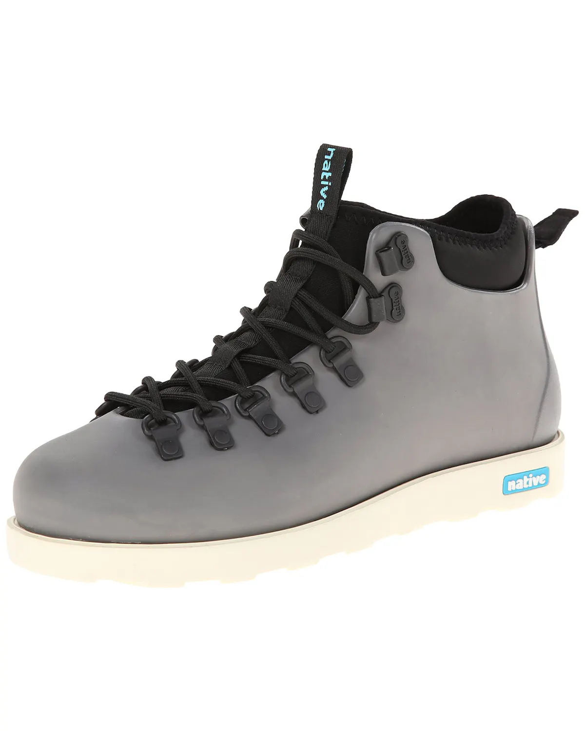 Native Shoes Fitzsimmons Dublin grey Rain Boots Huckberry