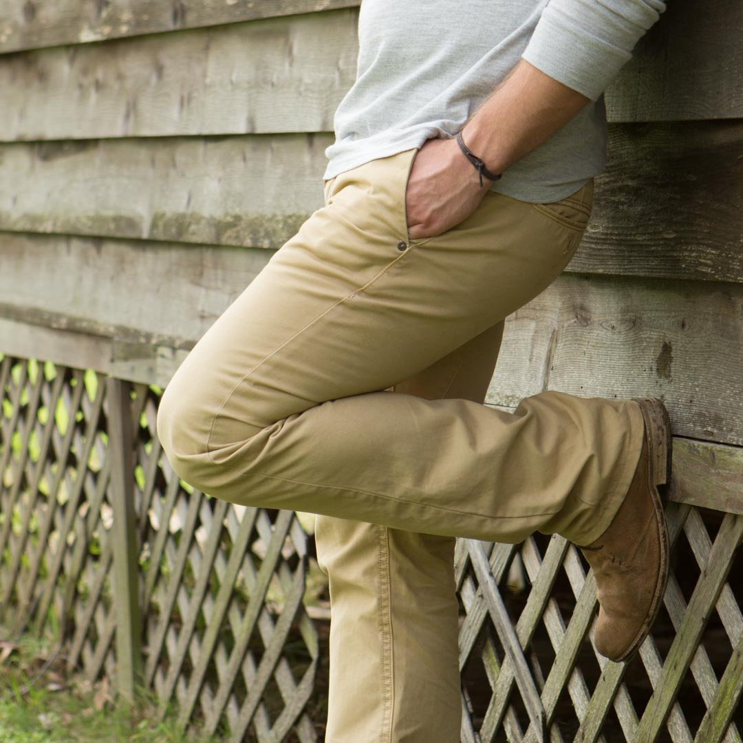 【COLOR iN ID】Ain Stud Three Quarter Pants Garment-Dyed Field Pant in Spring Olive AP Twill | Shop Sid