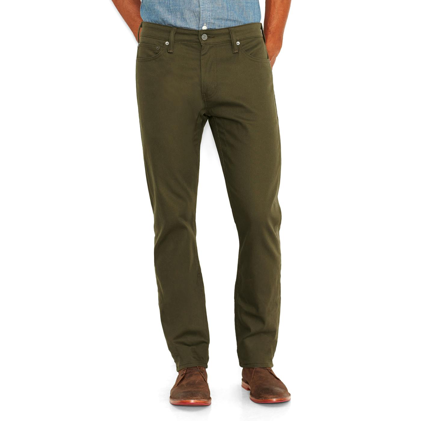 Levi's 504ª Regular Straight Fit - Olive Jungle Nano | Pants | Huckberry