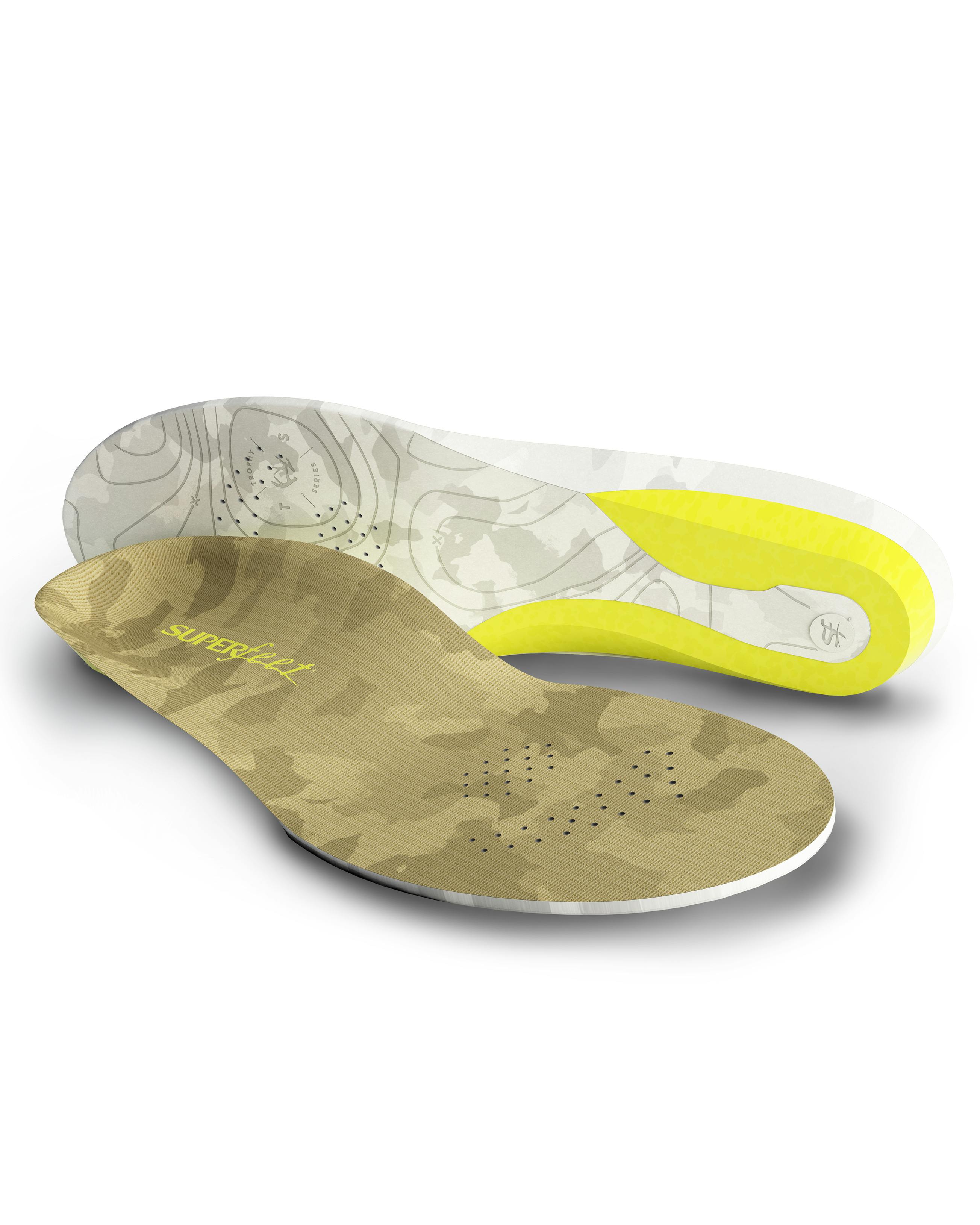 Superfeet The Trail Insole Cool Comfort Coyote Camo