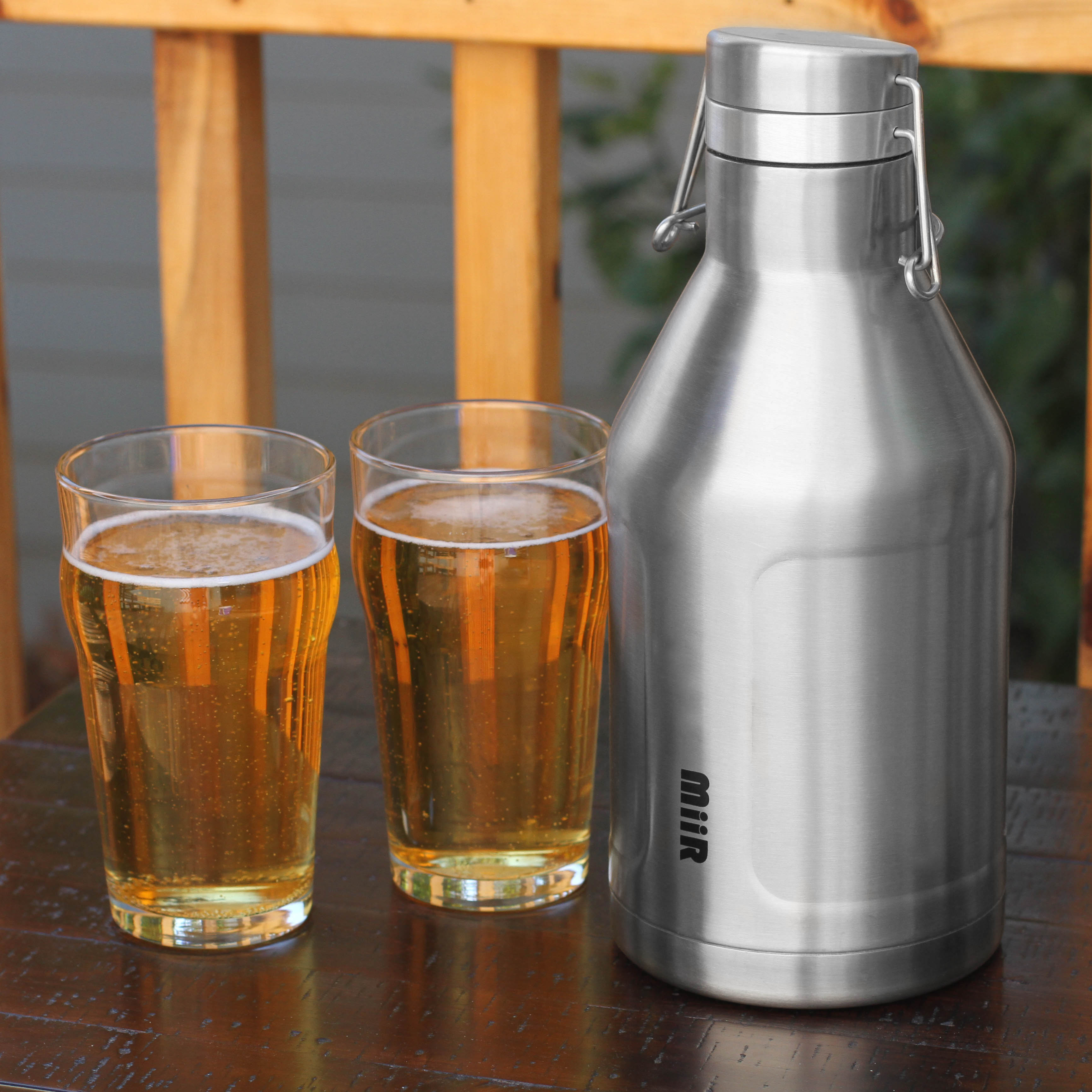MiiR 64 oz Growler - Silver | undefined | Huckberry