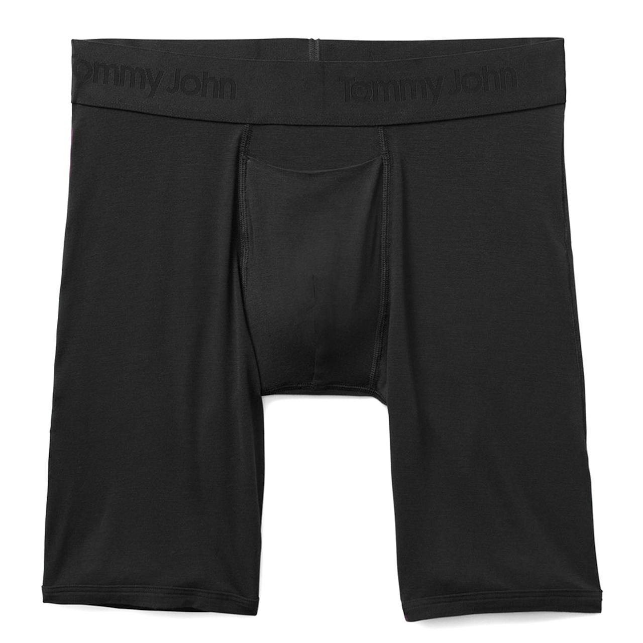 Tommy John Second Skin Boxer Briefs - Black, Underwear