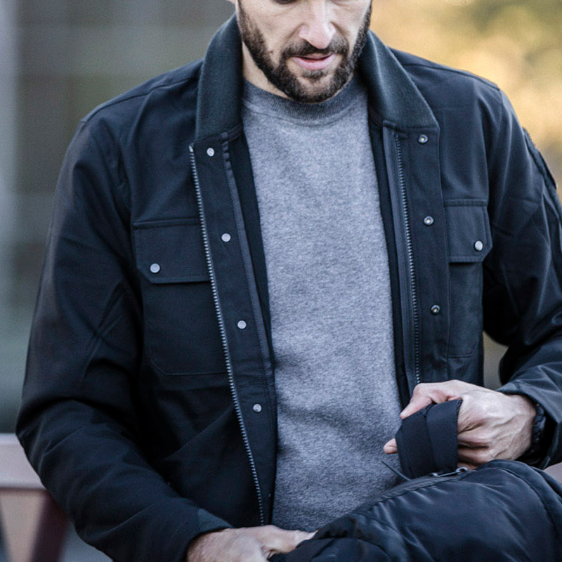 【KOOLOSET】winter chelsea pocket blouson Short Quilted Blouson Jacket | CLOSED | elysewalker