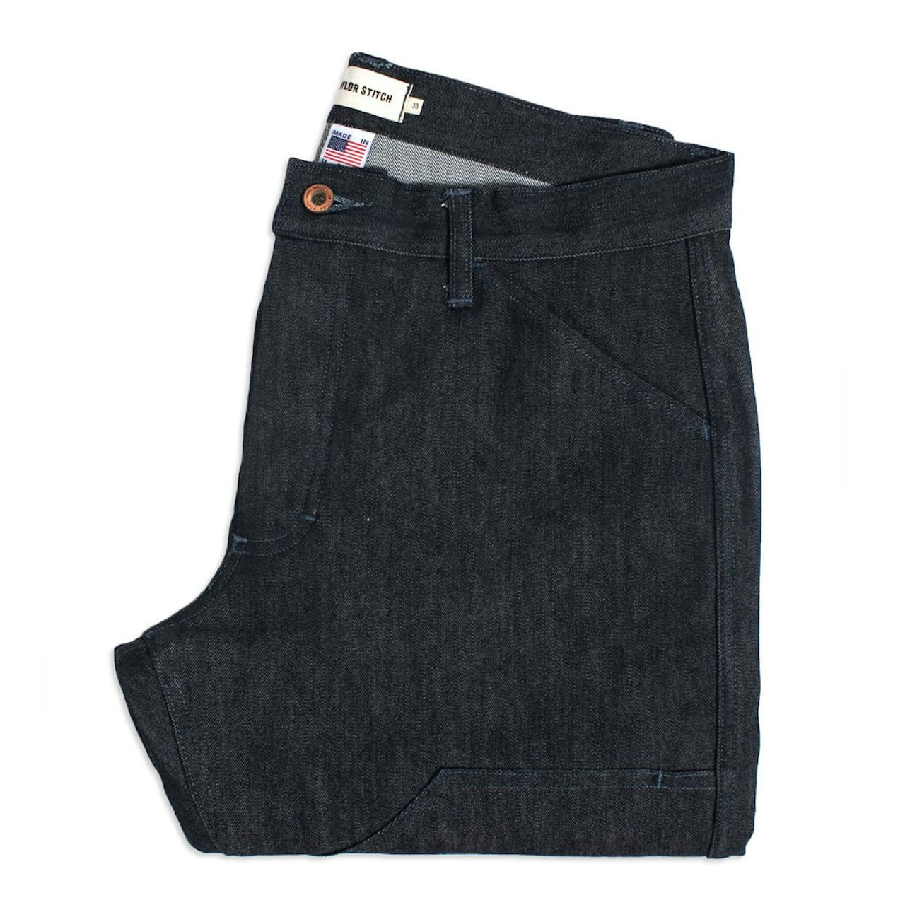 Taylor Stitch Double Knee Moto Jeans - Dark Wash | Denim | Huckberry