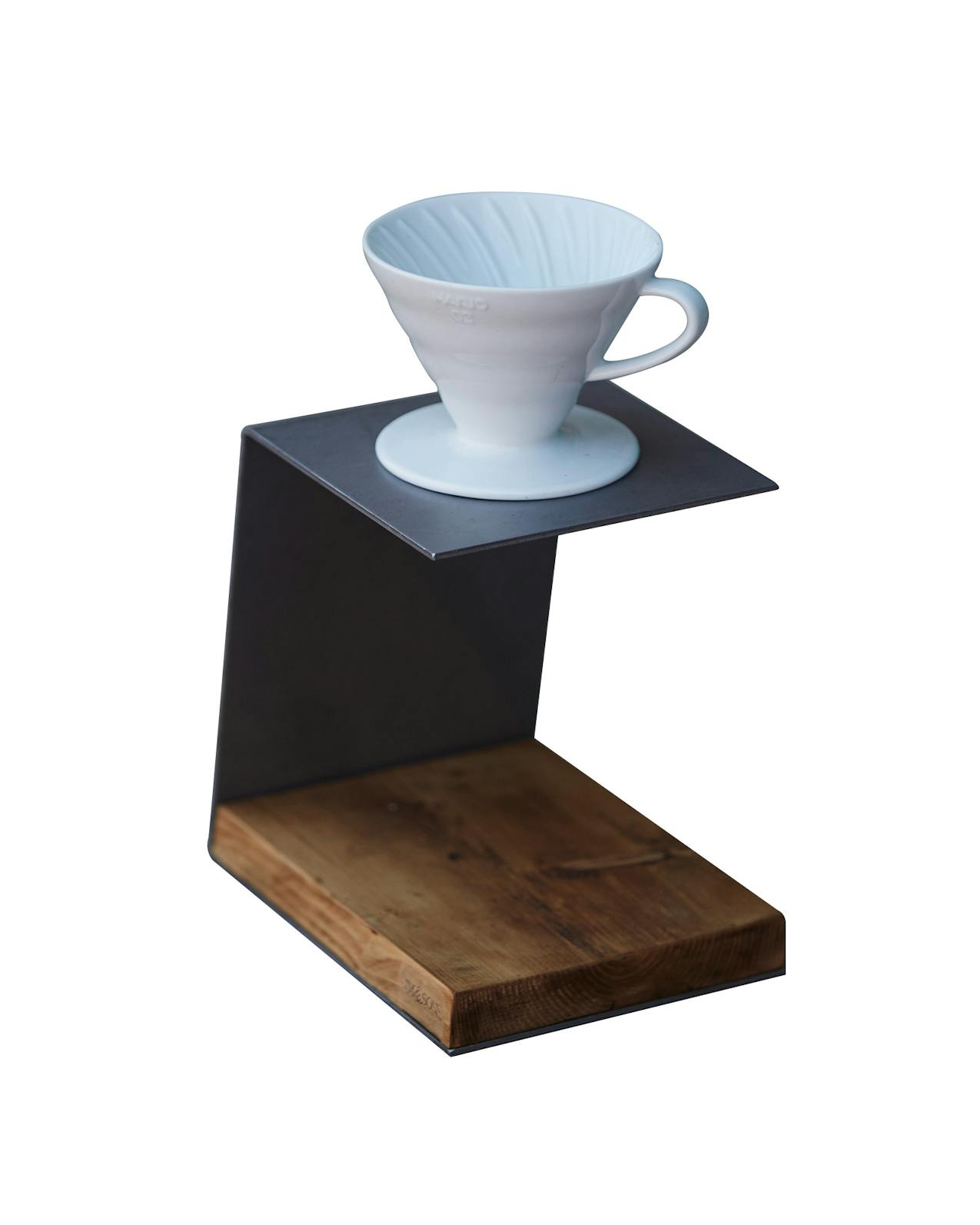 JM Sons Pour-Over Coffee Stand Raw undefined Huckberry