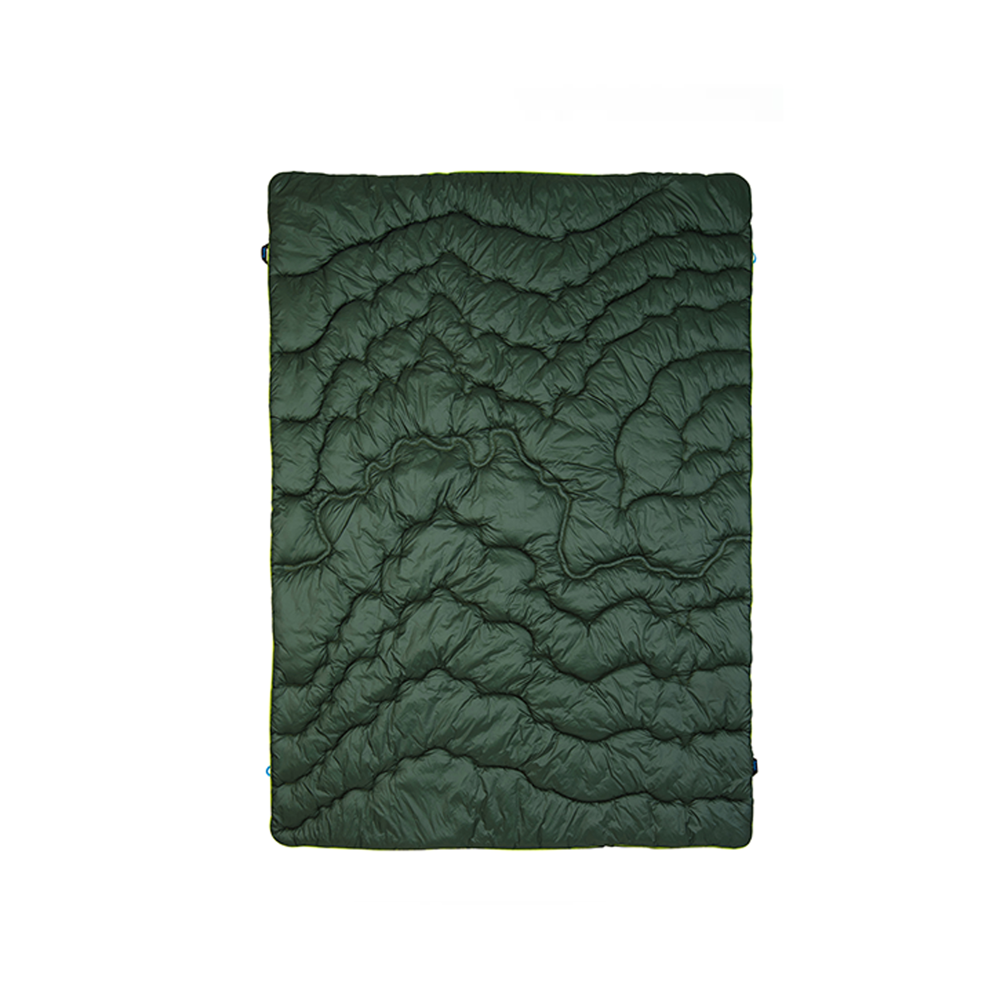Rumpl Yosemite Valley Puffy Throw Forest Green Blankets Huckberry