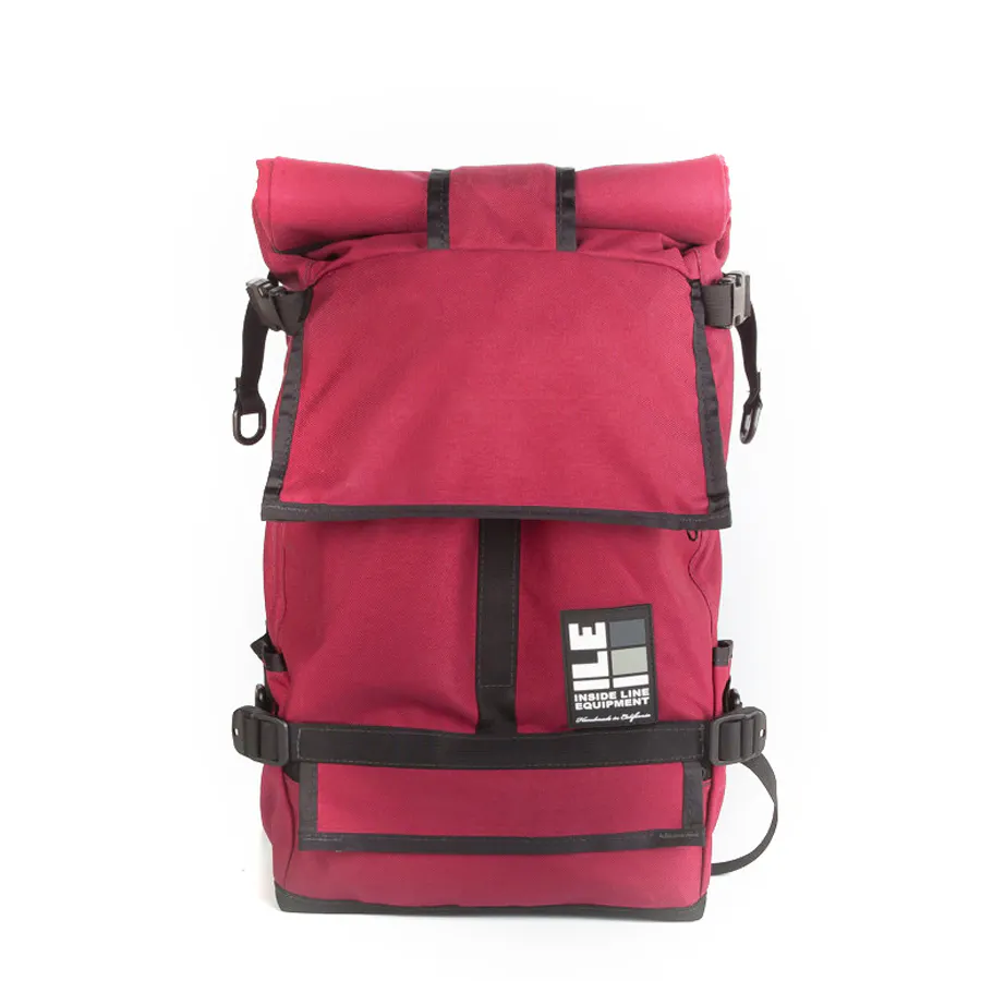 inside line equipment default mini backpack 25L | Waterproof Rolltop | top backpack for cyclists Inside Line Equipment Default Mini