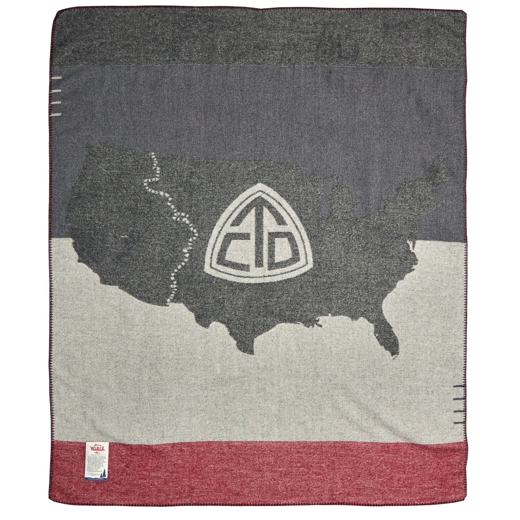 Woolrich Continental Divide Trail Jacquard Blanket null Blankets