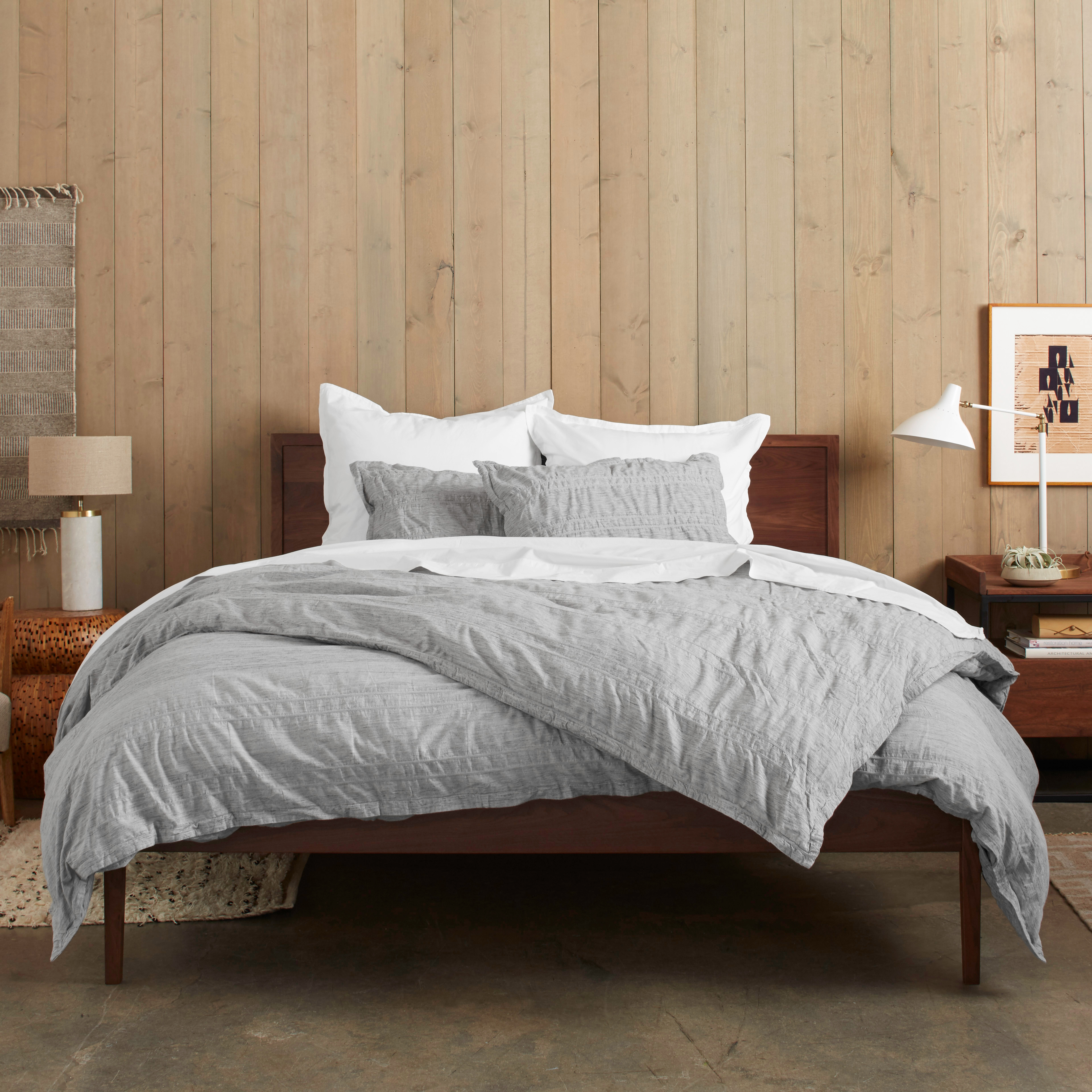 Parachute Heathered Duvet Cover Set Queen Huckberry