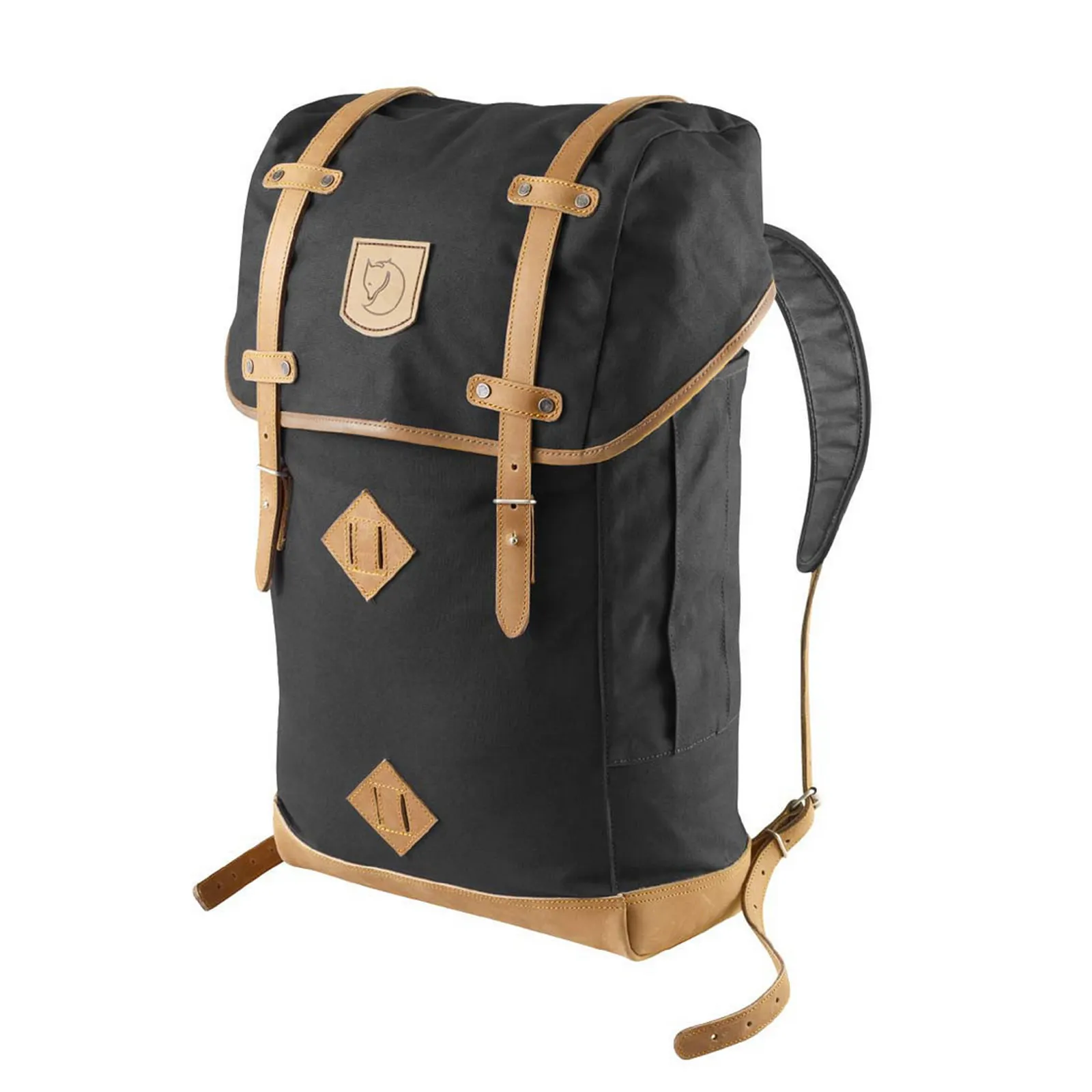 Fjallraven Rucksack No. 21 Largeブラック Fjallraven Rucksack No. 21 (Large) - Black | undefined | Huckberry