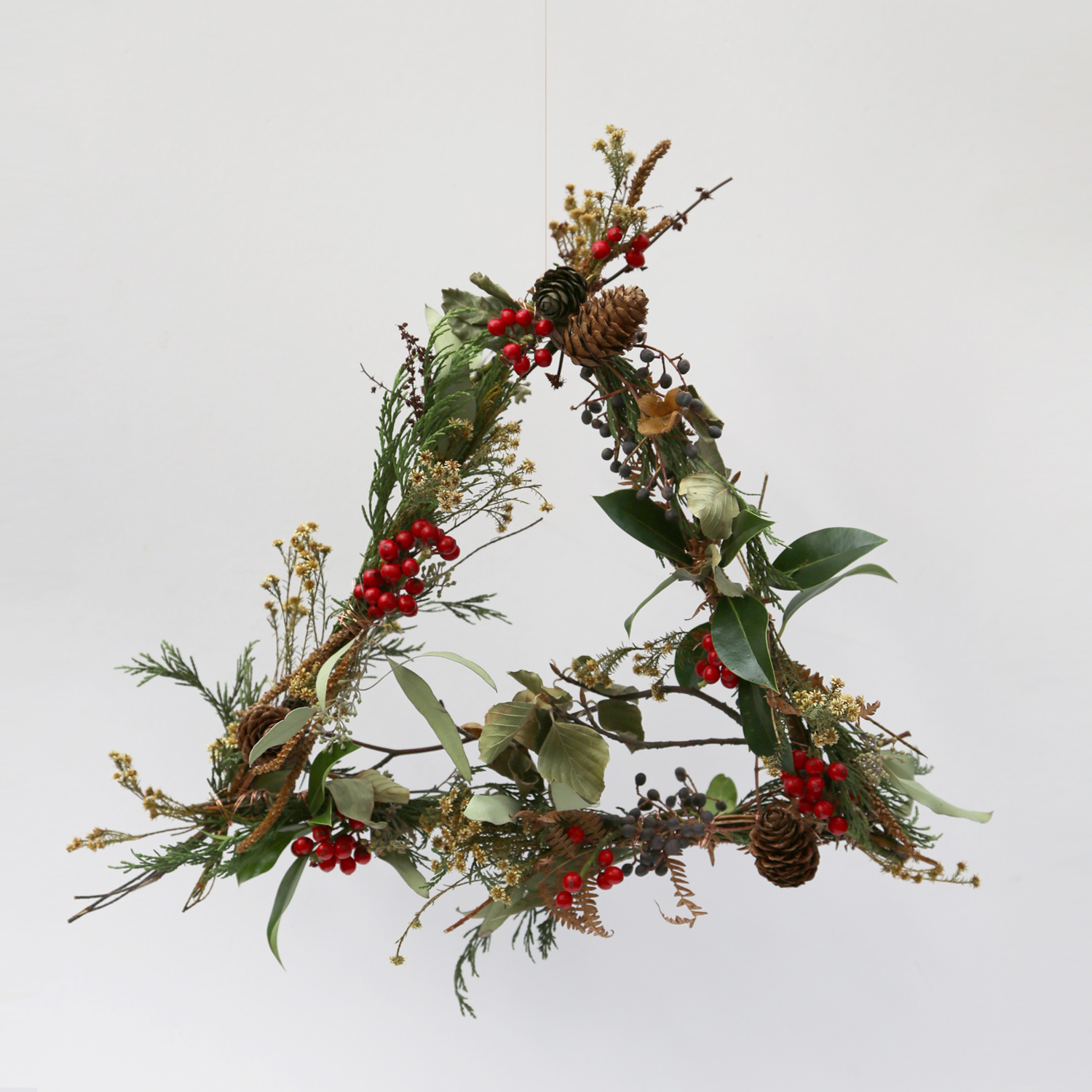 RoCo Copper DIY Wreath Kit Copper Housewares Huckberry