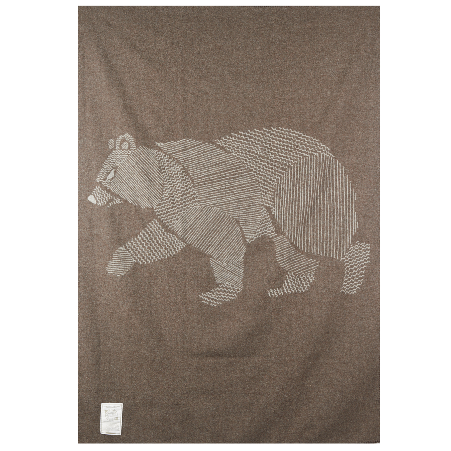 Woolrich Treverton Jacquard Blanket Bear Blankets Huckberry