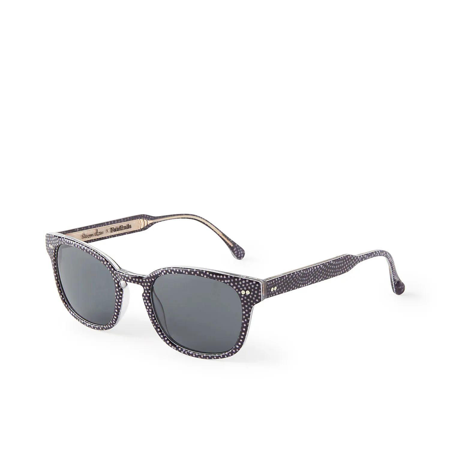 FairEnds Fair Ends x Steven Alan Indigo Sunglasses - Polka  display picture 2