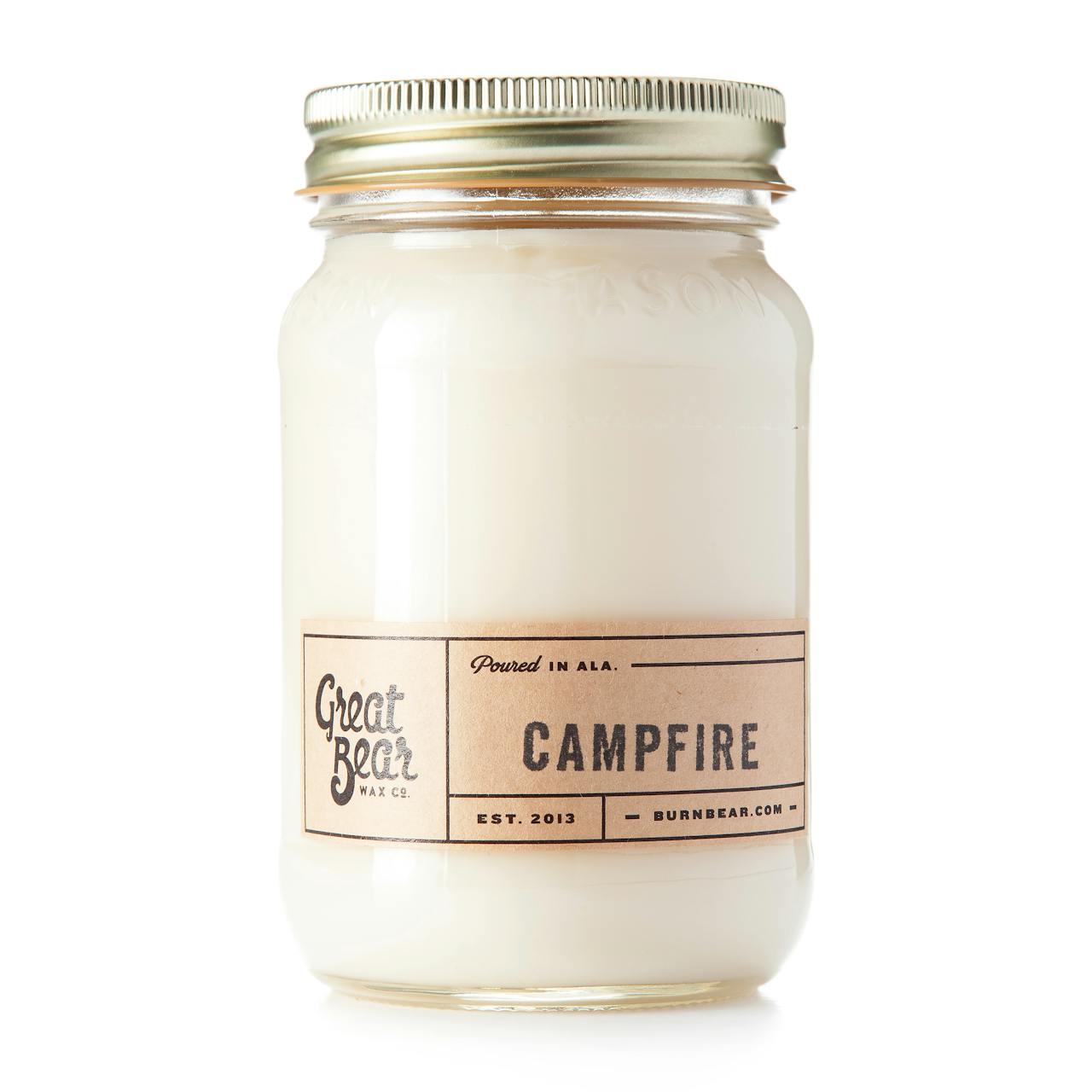 Great Bear Wax Co. Campfire Candle