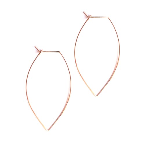 April Soderstrom Small Leaf Earrings Rose Gold Huckberry 7iuayeyead April Soderstrom Small Leaf Earrings Rose Gold 0 Original